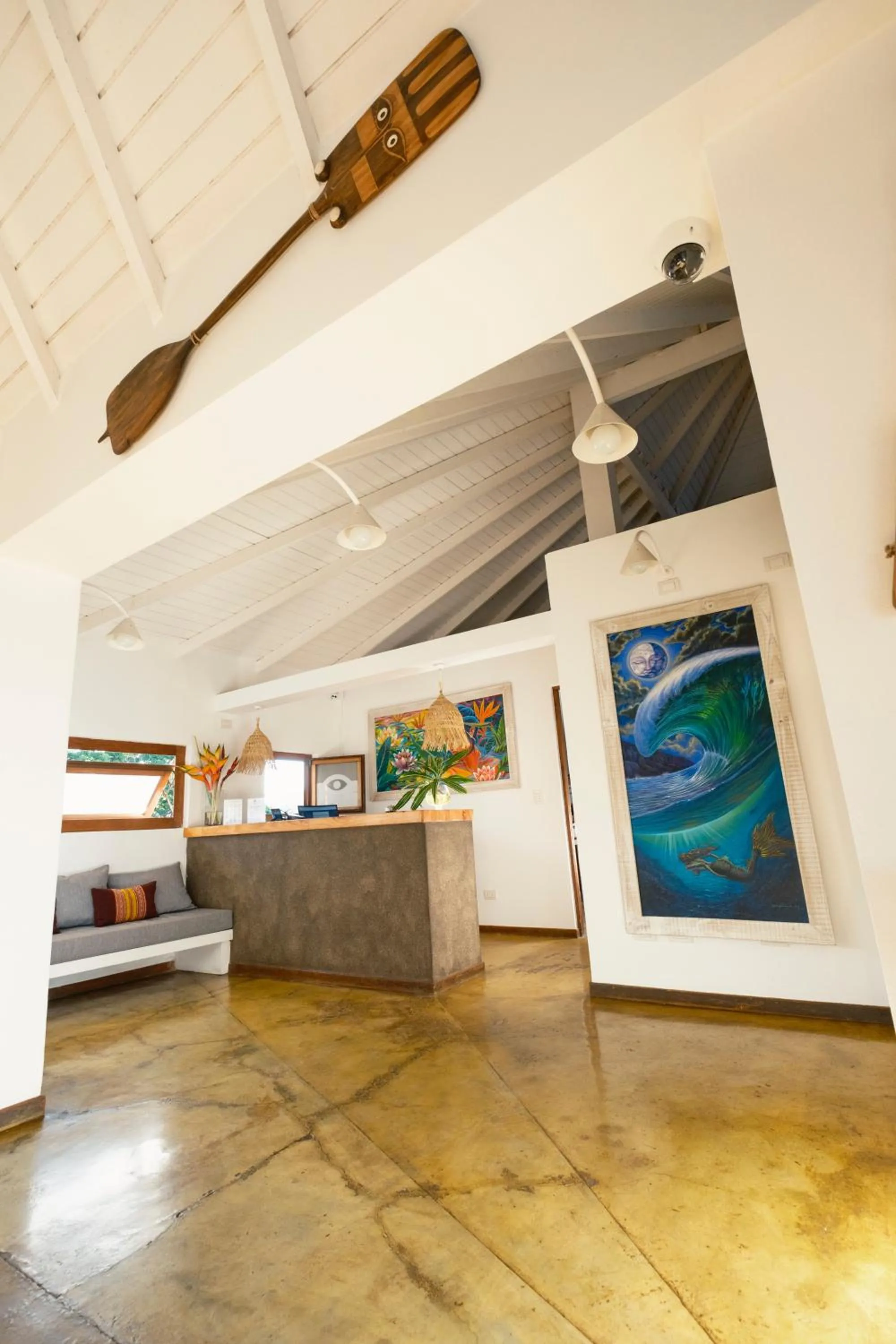 Lobby or reception in Altiplanico Rapa Nui