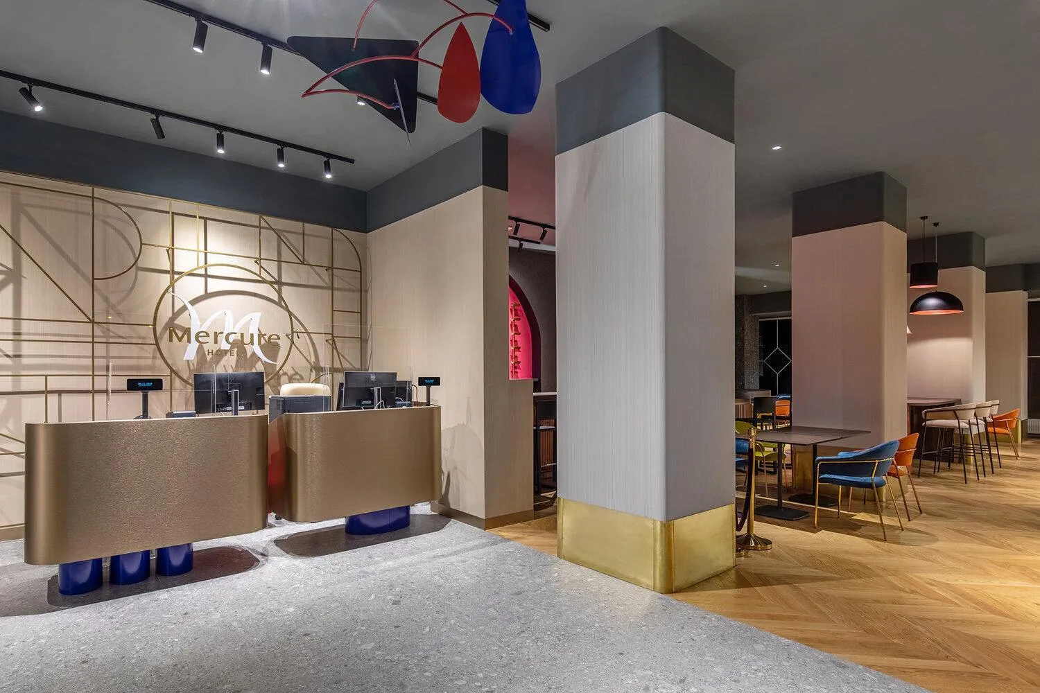 Lobby or reception in Mercure Galati Centrum