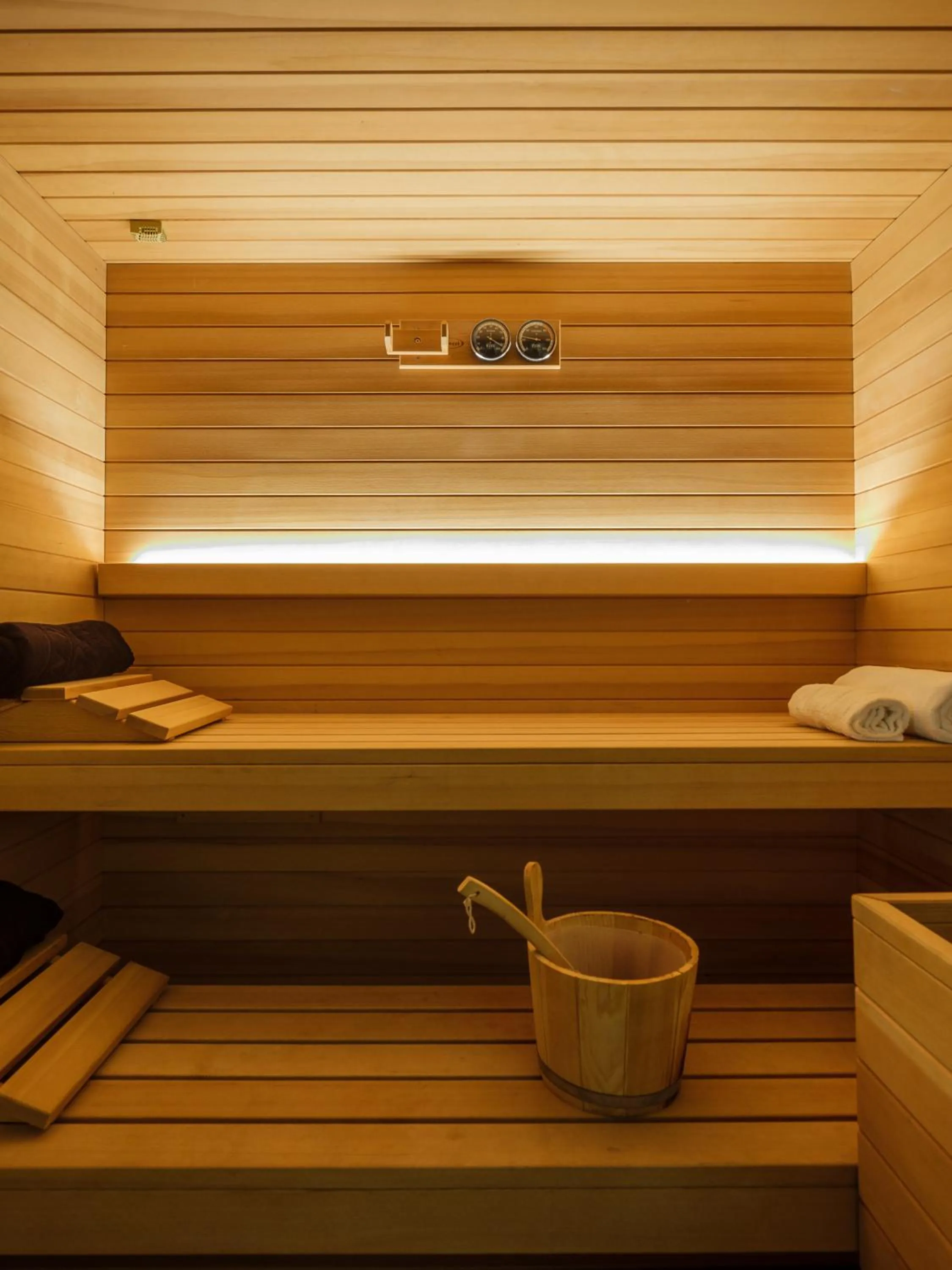 Sauna in Secret Garden Resort & Spa