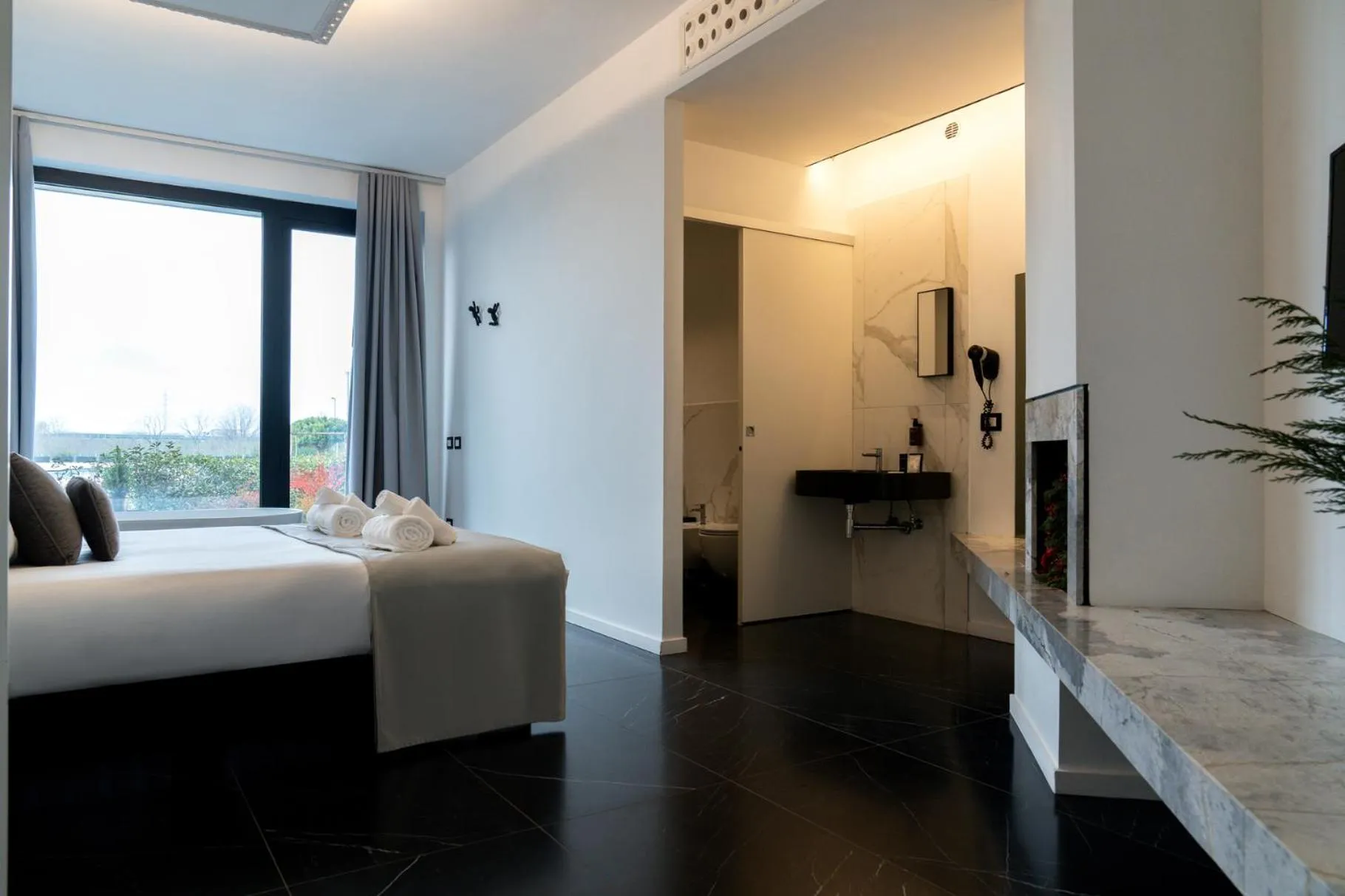 Bathroom, Bed in Secret Garden Resort & Spa