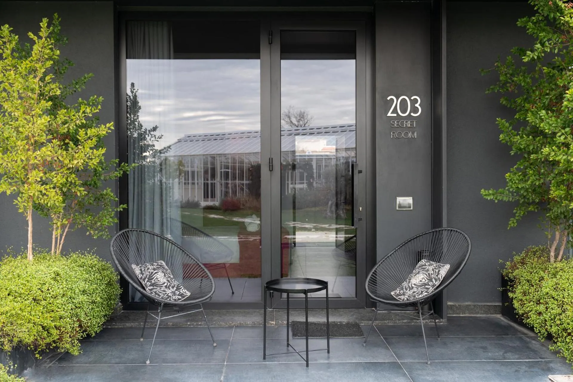 Patio in Secret Garden Resort & Spa