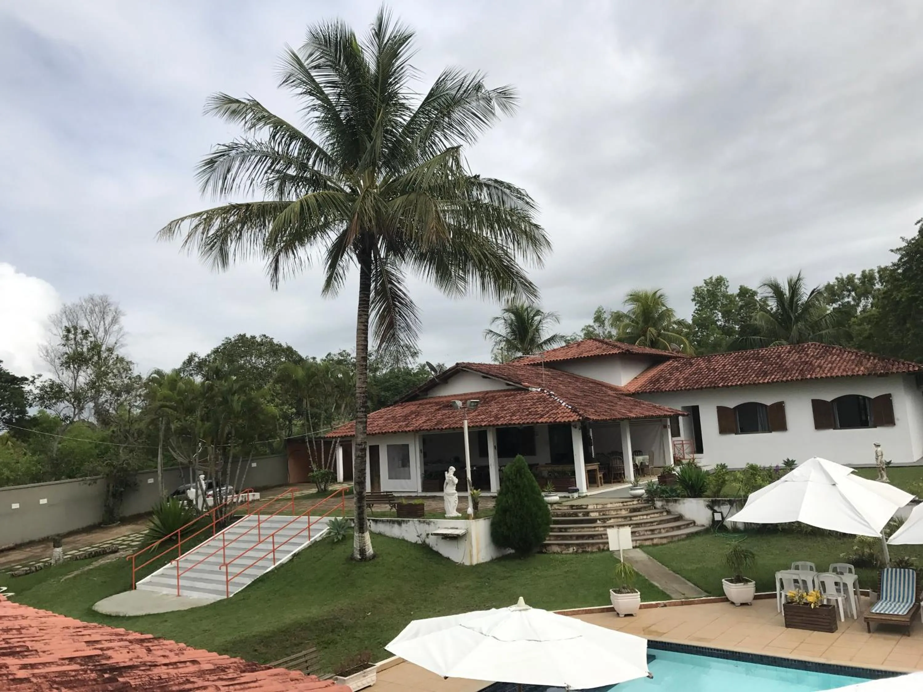 Garden view in Pousada Doce Vida Guarapari