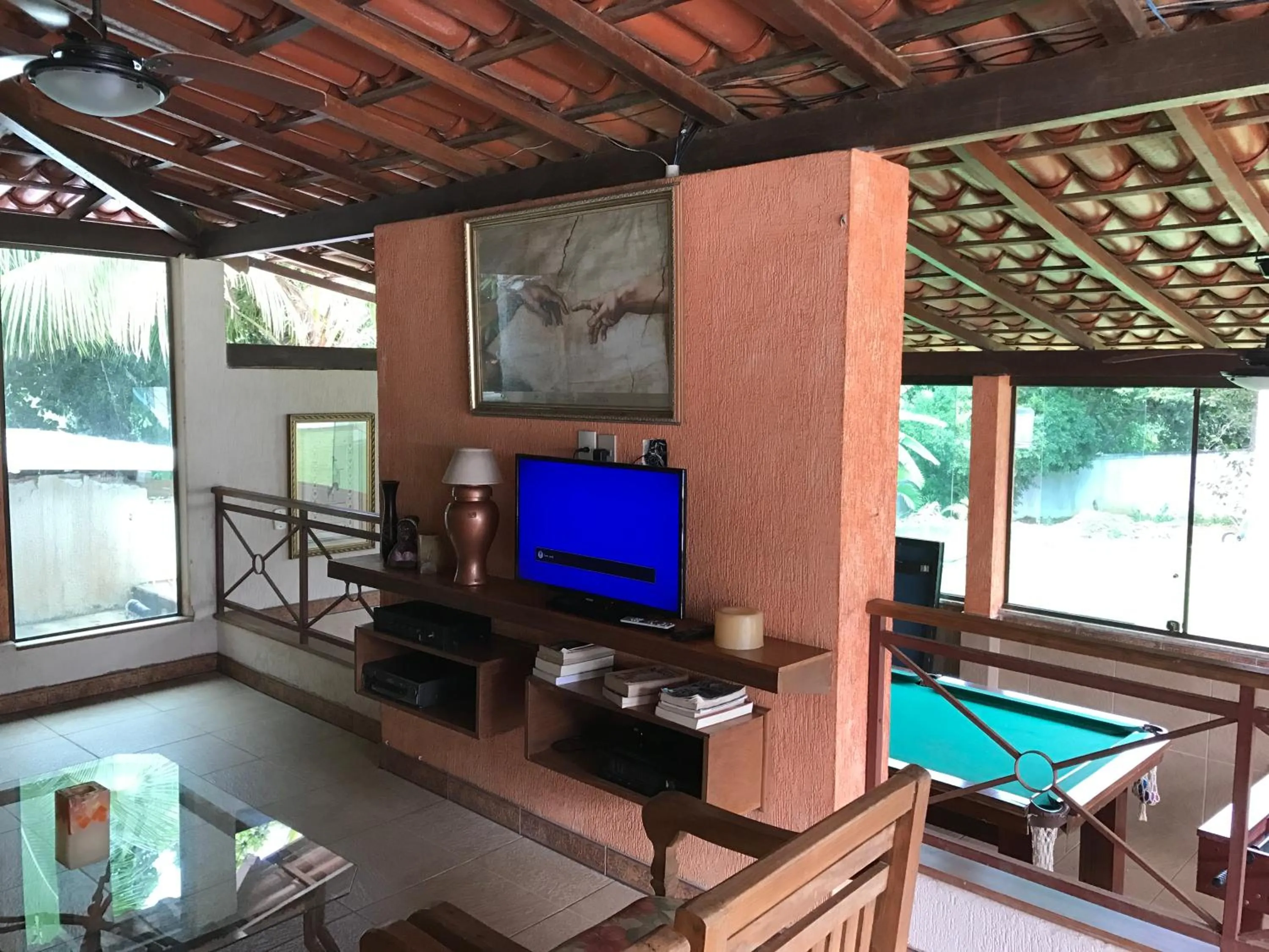 Evening entertainment in Pousada Doce Vida Guarapari