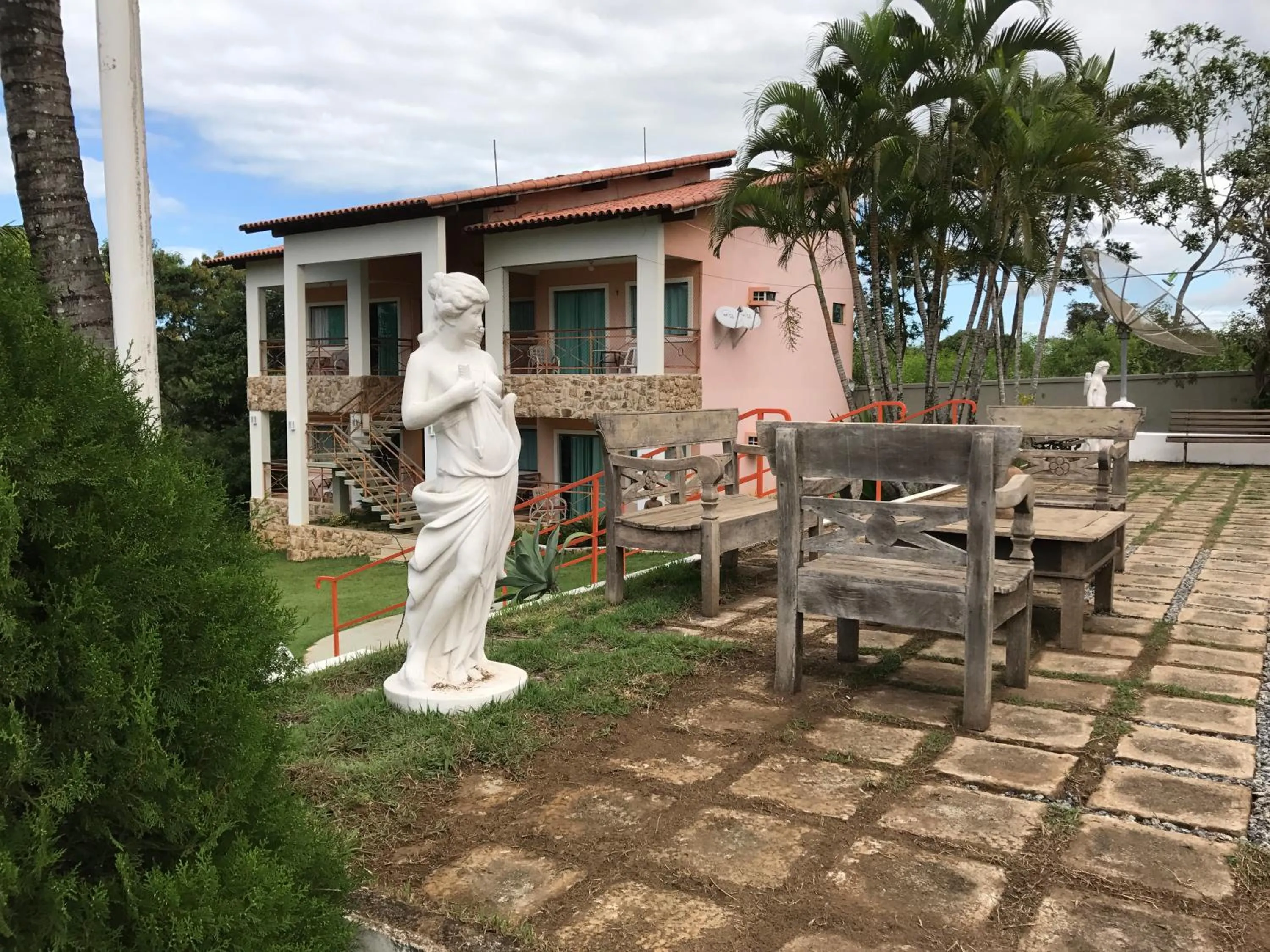 Garden view in Pousada Doce Vida Guarapari