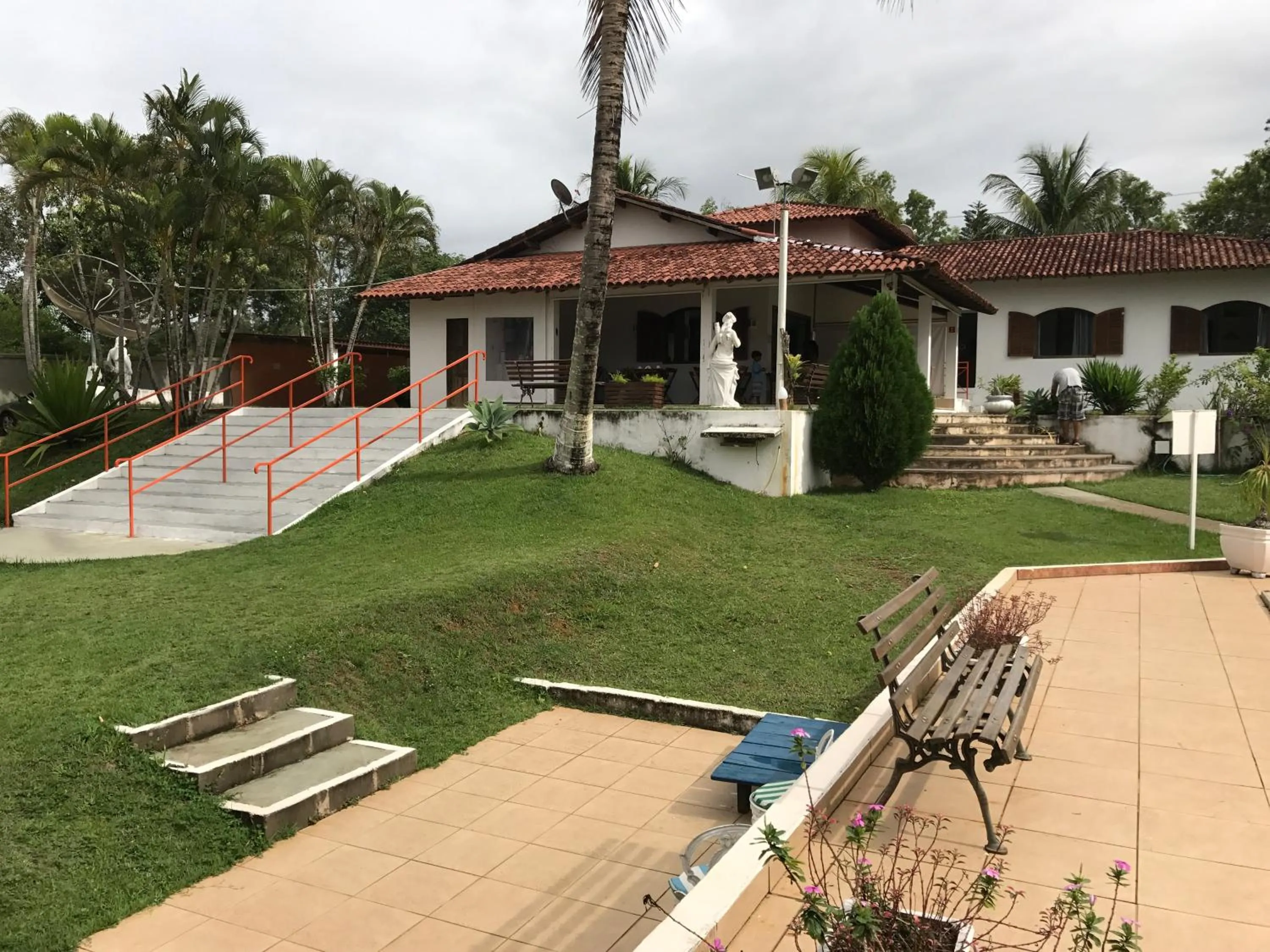 Garden view in Pousada Doce Vida Guarapari