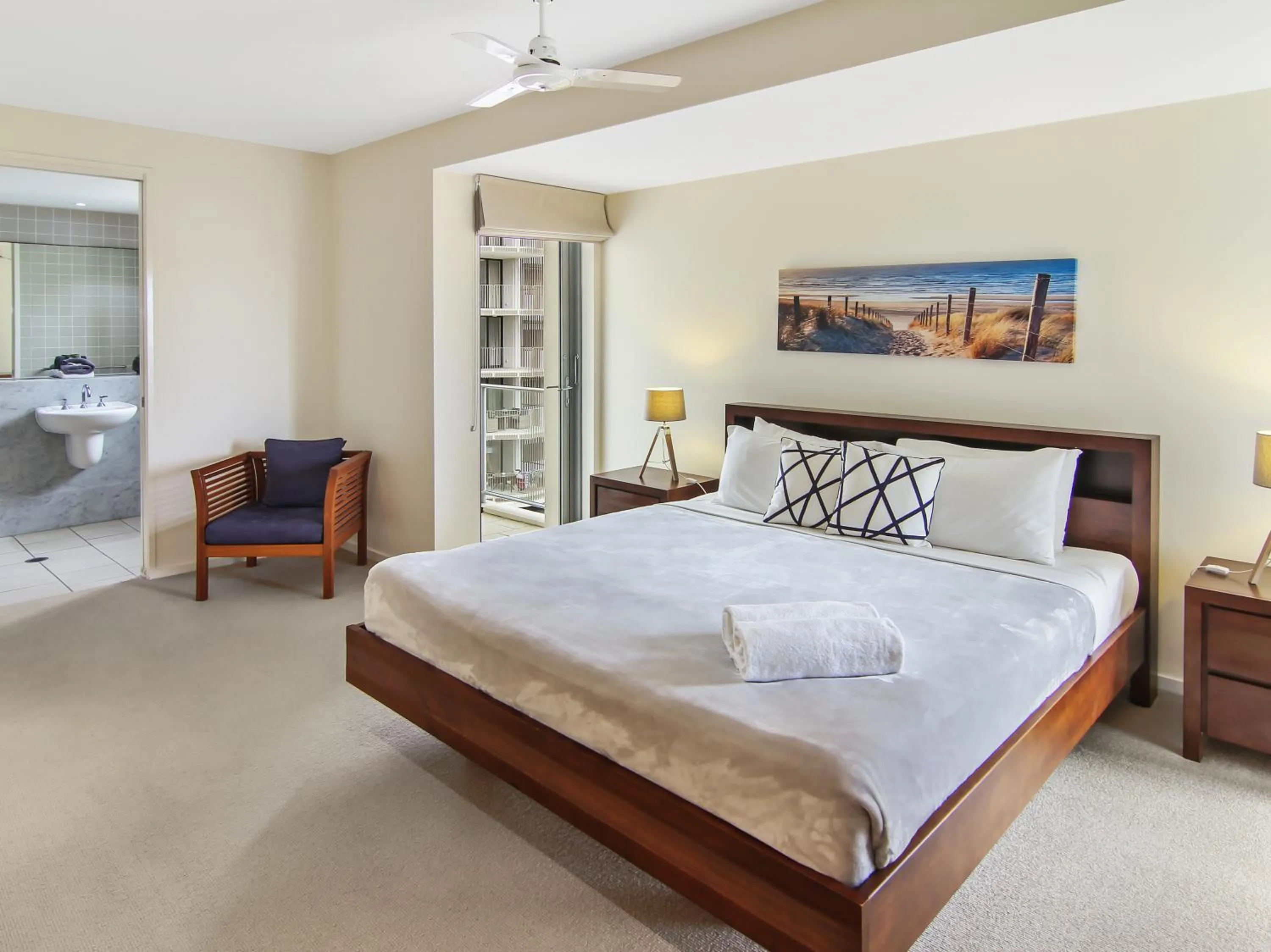 Bed in Space Holiday Apartments