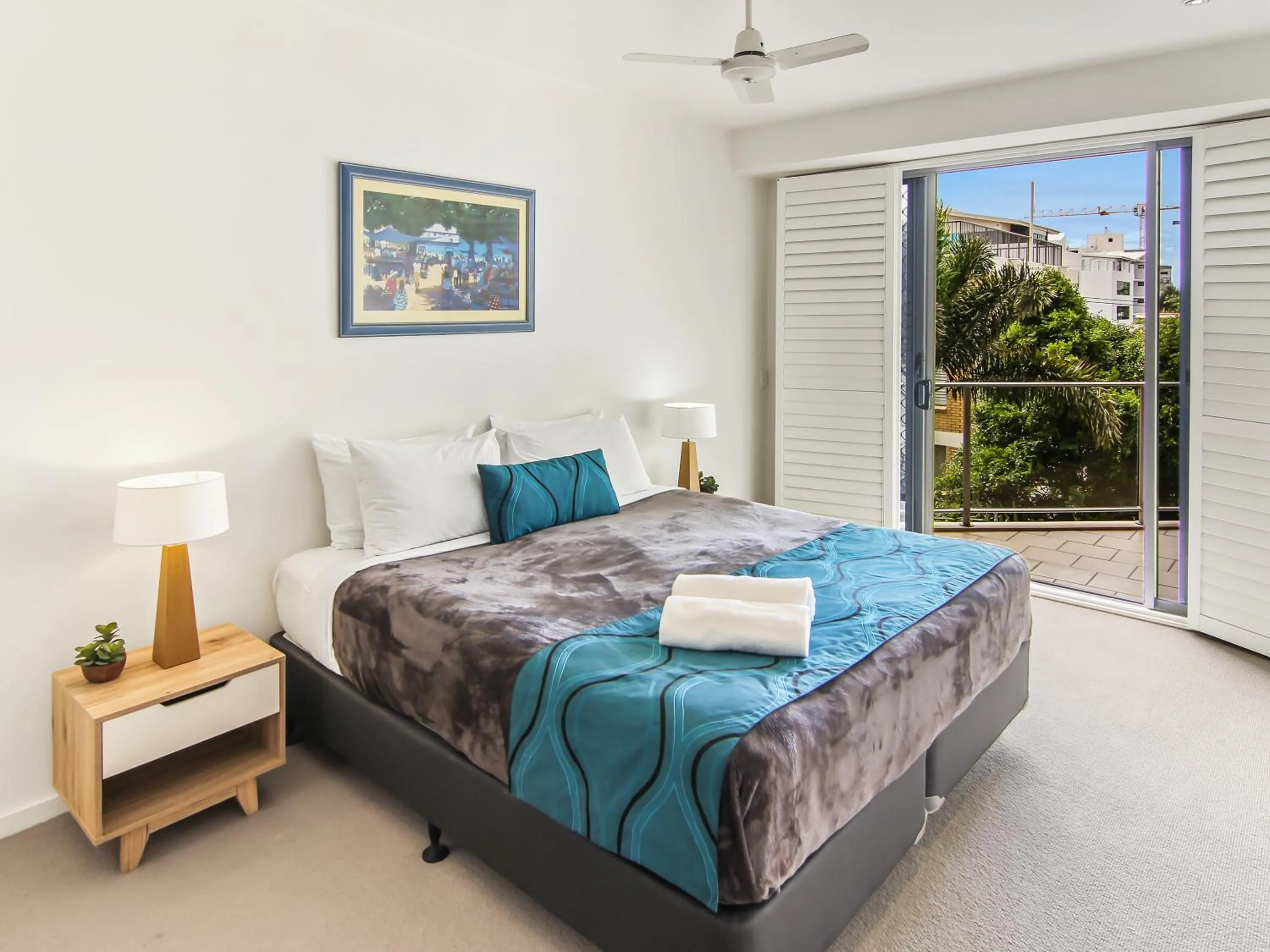 Bed in Space Holiday Apartments