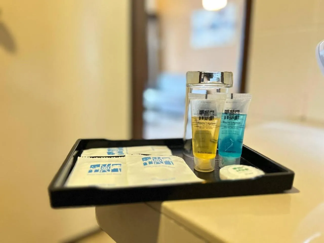 Toilet in Bayou Lagoon Park Resort