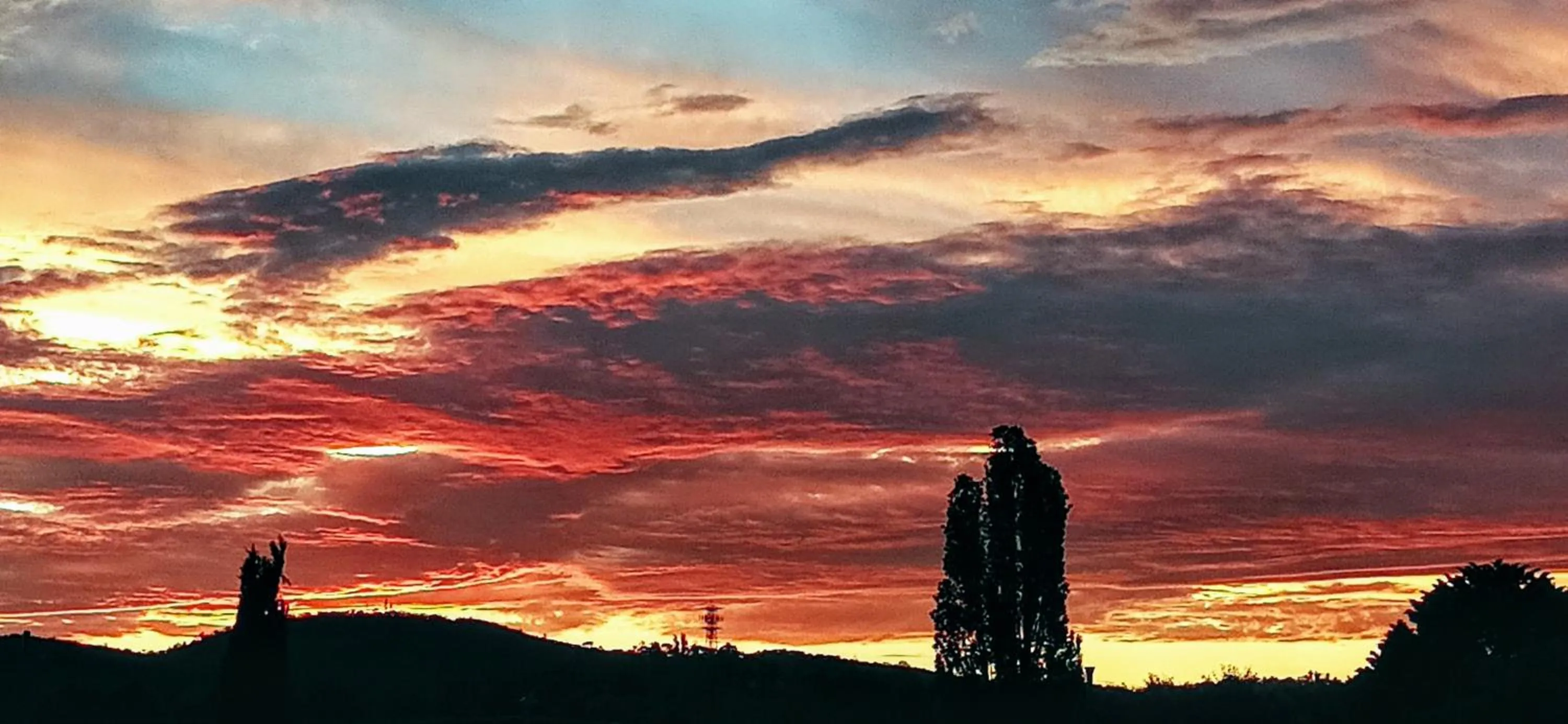 Sunset in Redhill Cooma Motor Inn