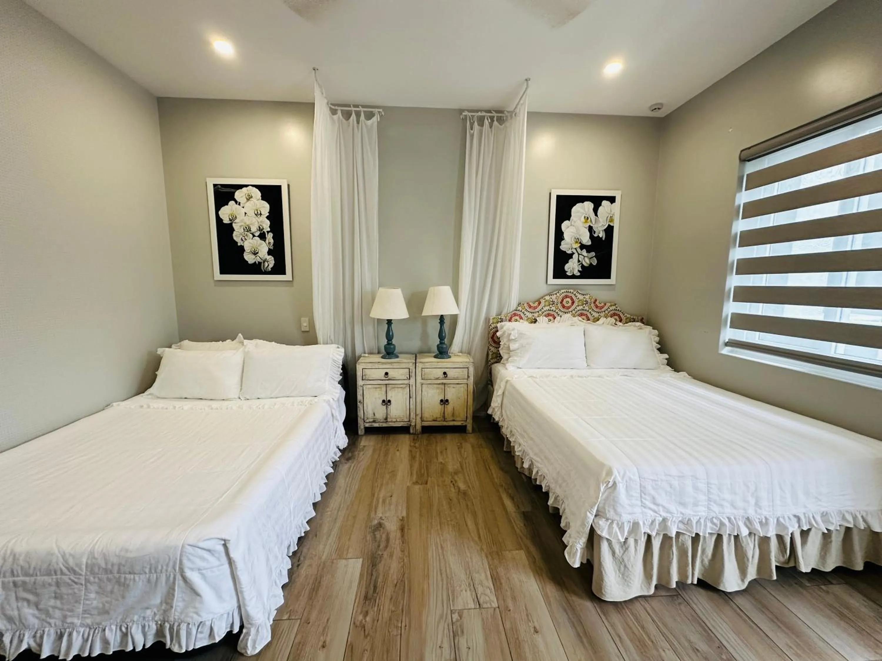 Bed in Serenity by the Sea