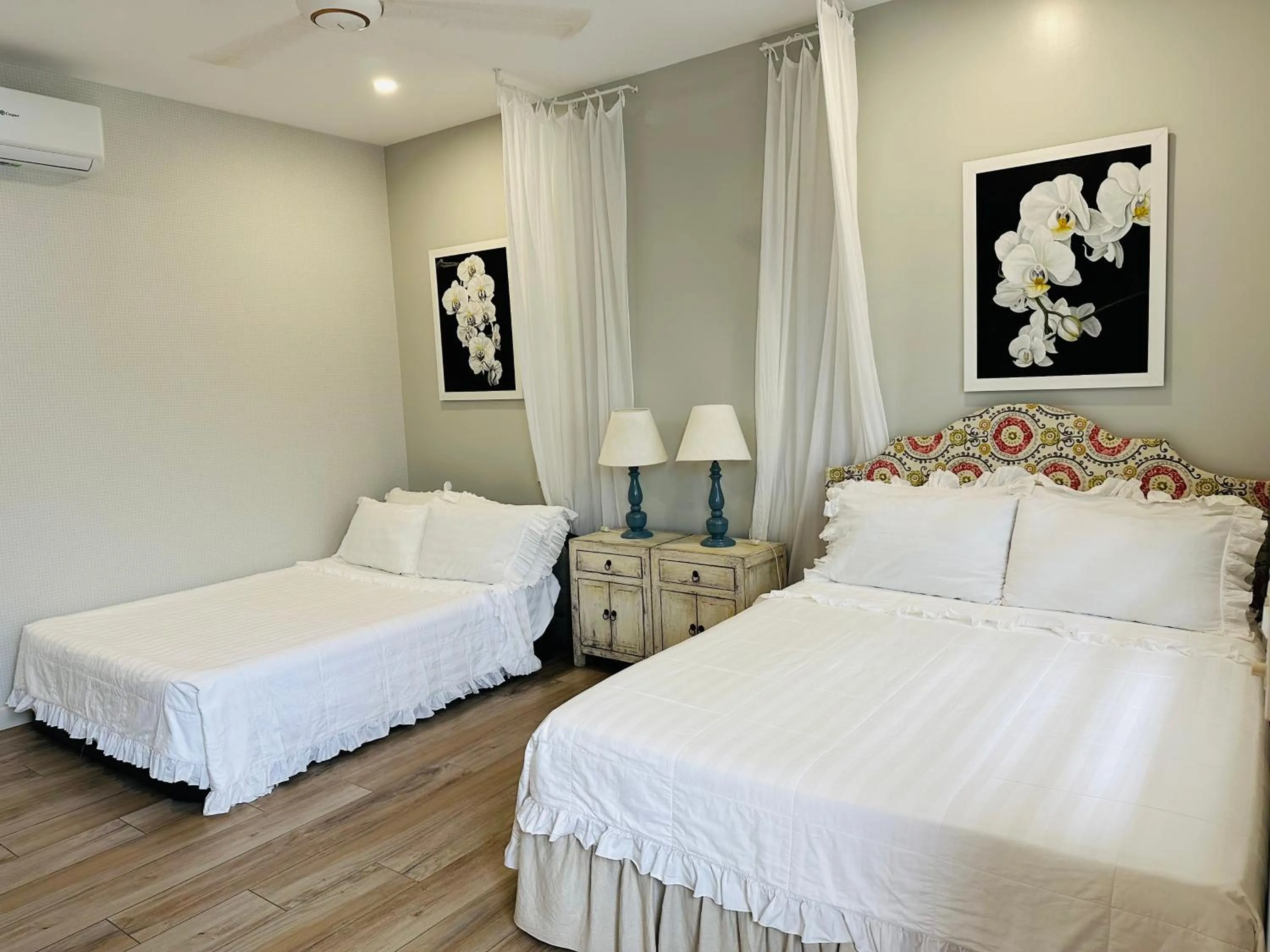 Bed in Serenity by the Sea