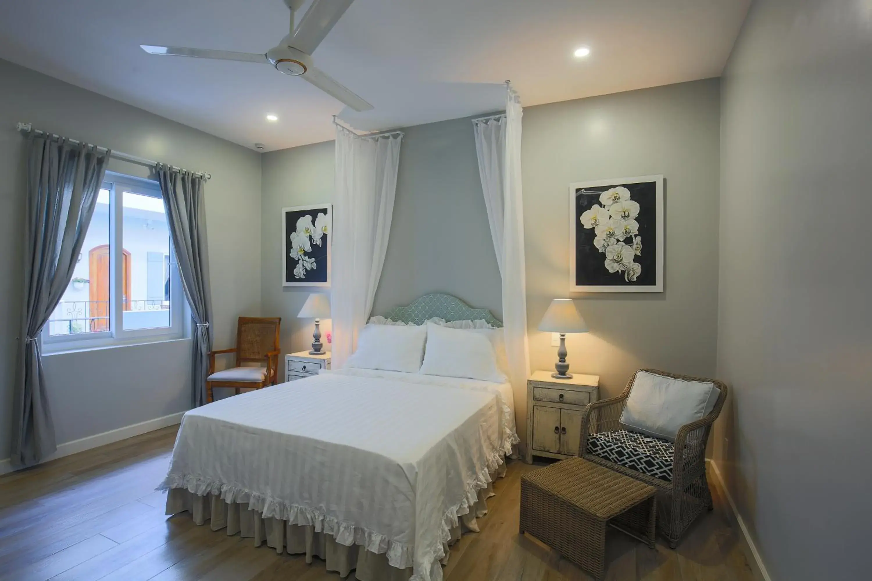 Queen Room with Garden View in Serenity by the Sea Queen Room with Garden View in Serenity by the Sea