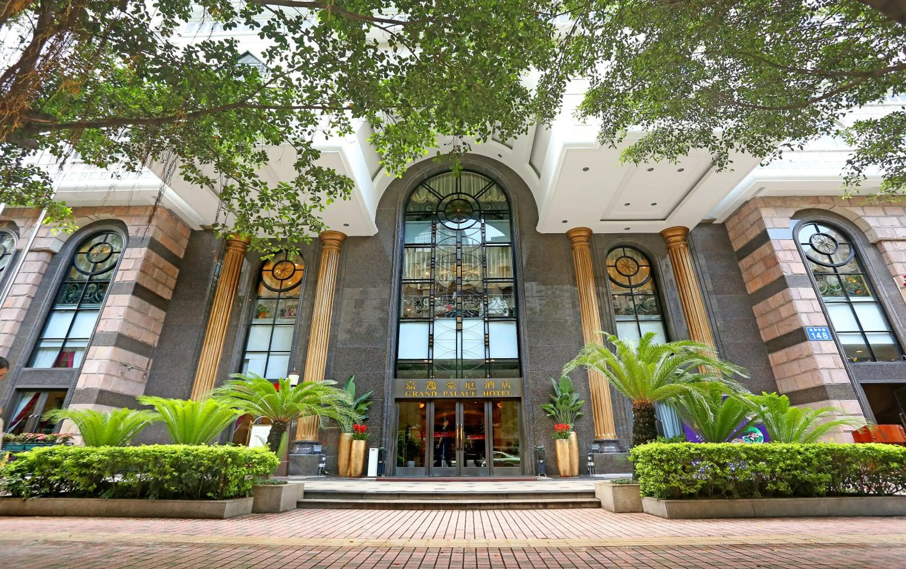 Facade/entrance in Grand Palace Hotel - Grand Hotel Management Group