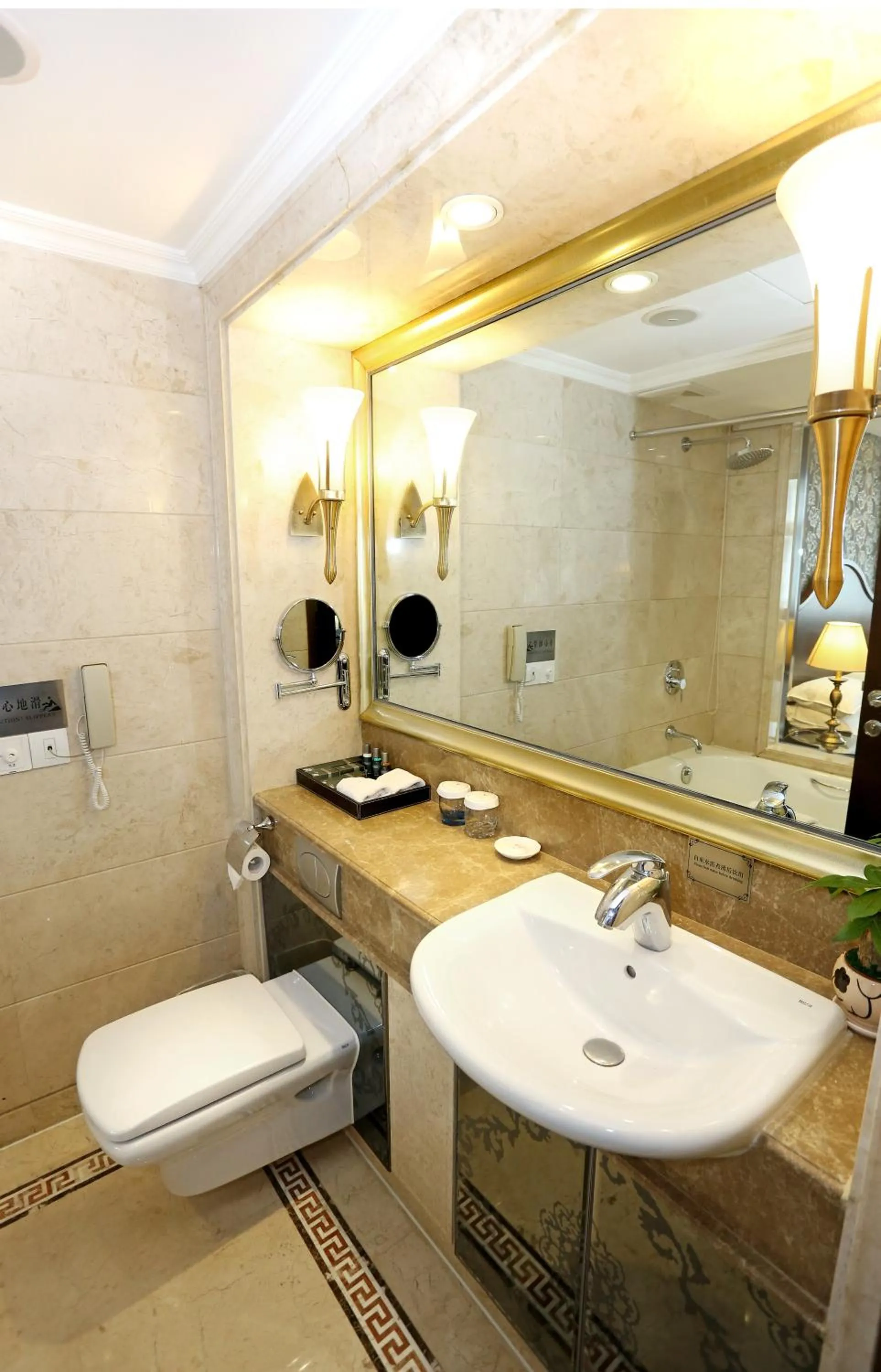 Bathroom in Grand Palace Hotel - Grand Hotel Management Group