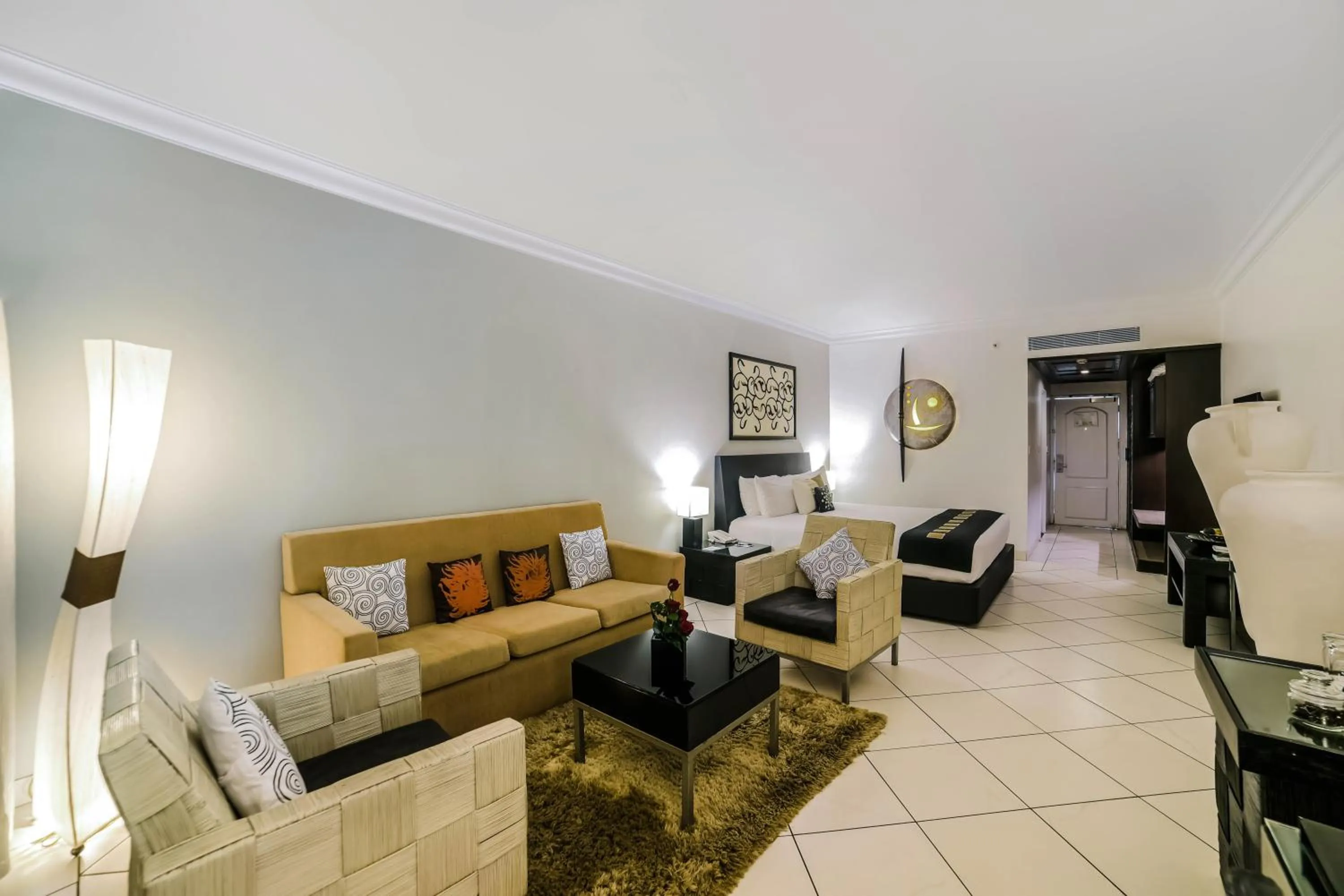 Seating area in The Zuri White Sands, Goa Resort & Casino