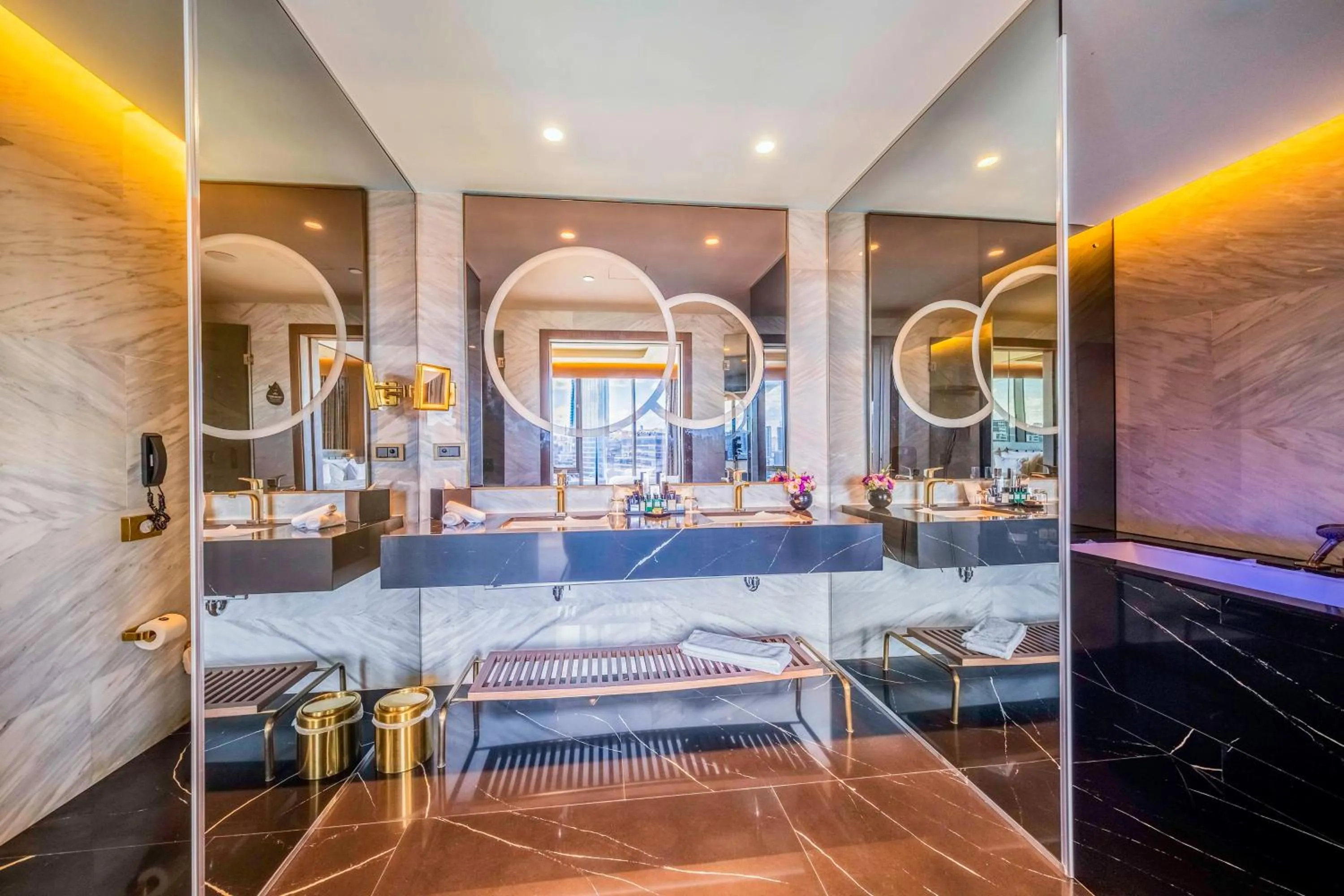 Bathroom in Radisson Collection Hotel, Vadistanbul