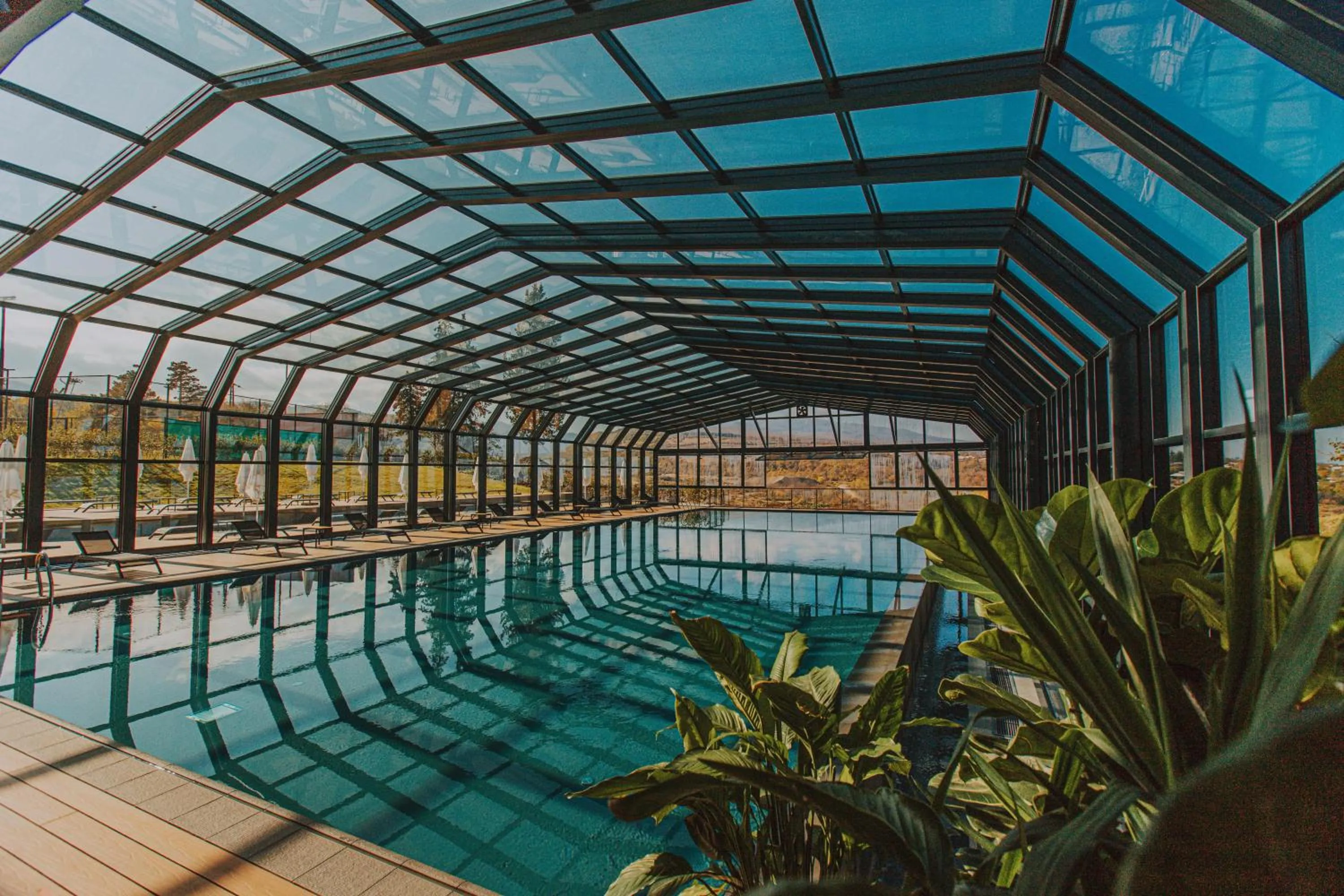 Swimming pool in Tsinandali Estate, A Radisson Collection Hotel