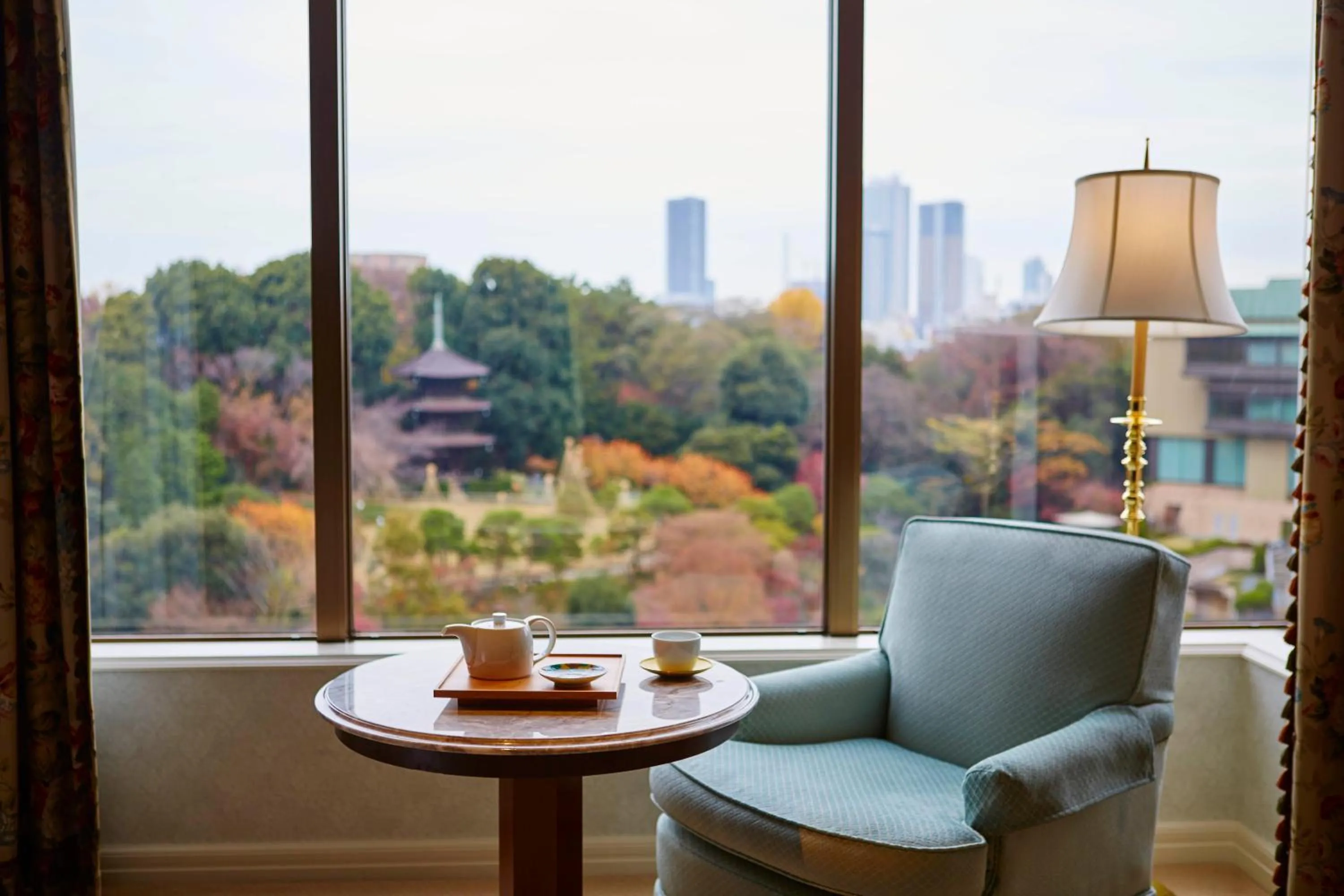 Garden view in Hotel Chinzanso Tokyo