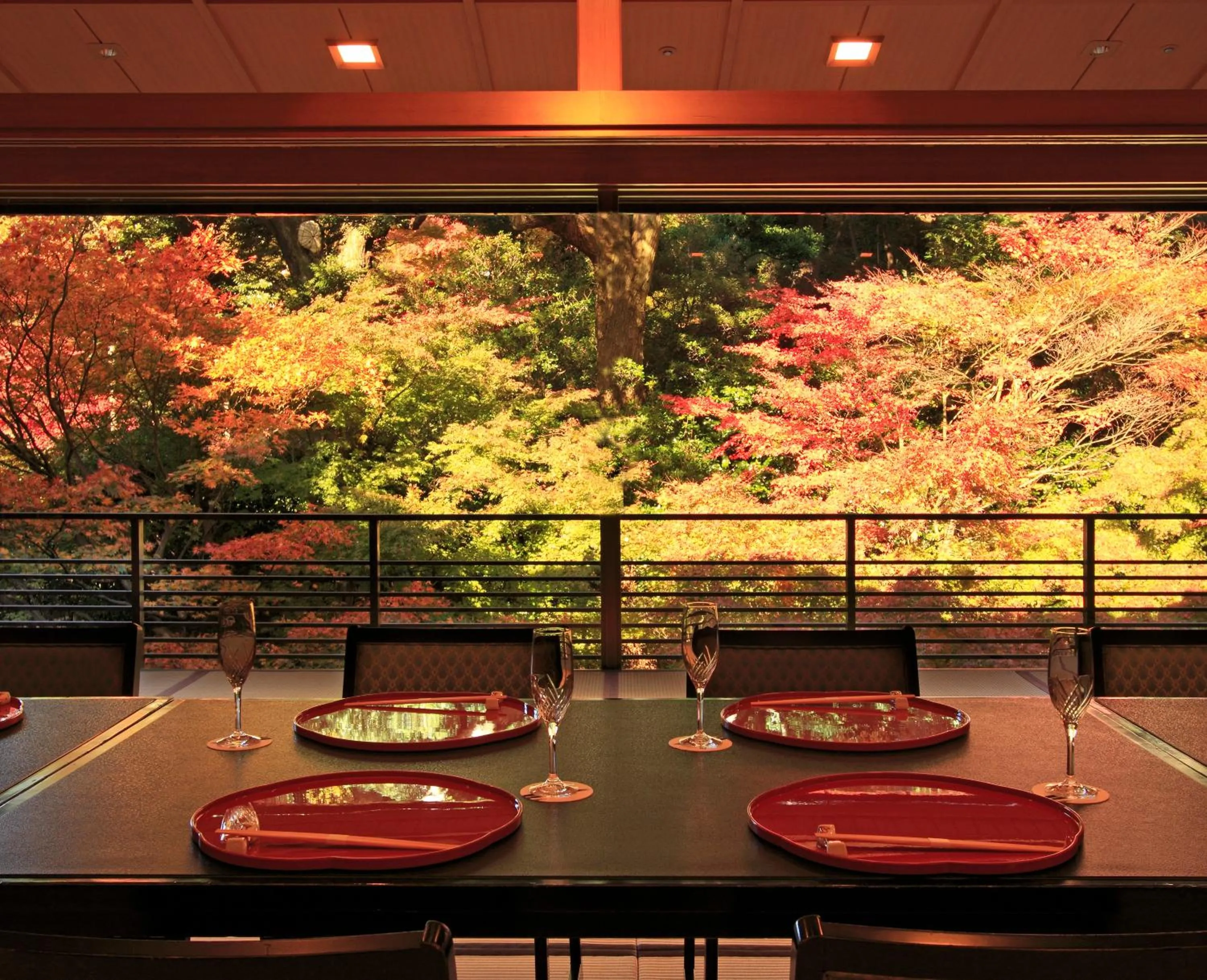 Restaurant/places to eat in Hotel Chinzanso Tokyo