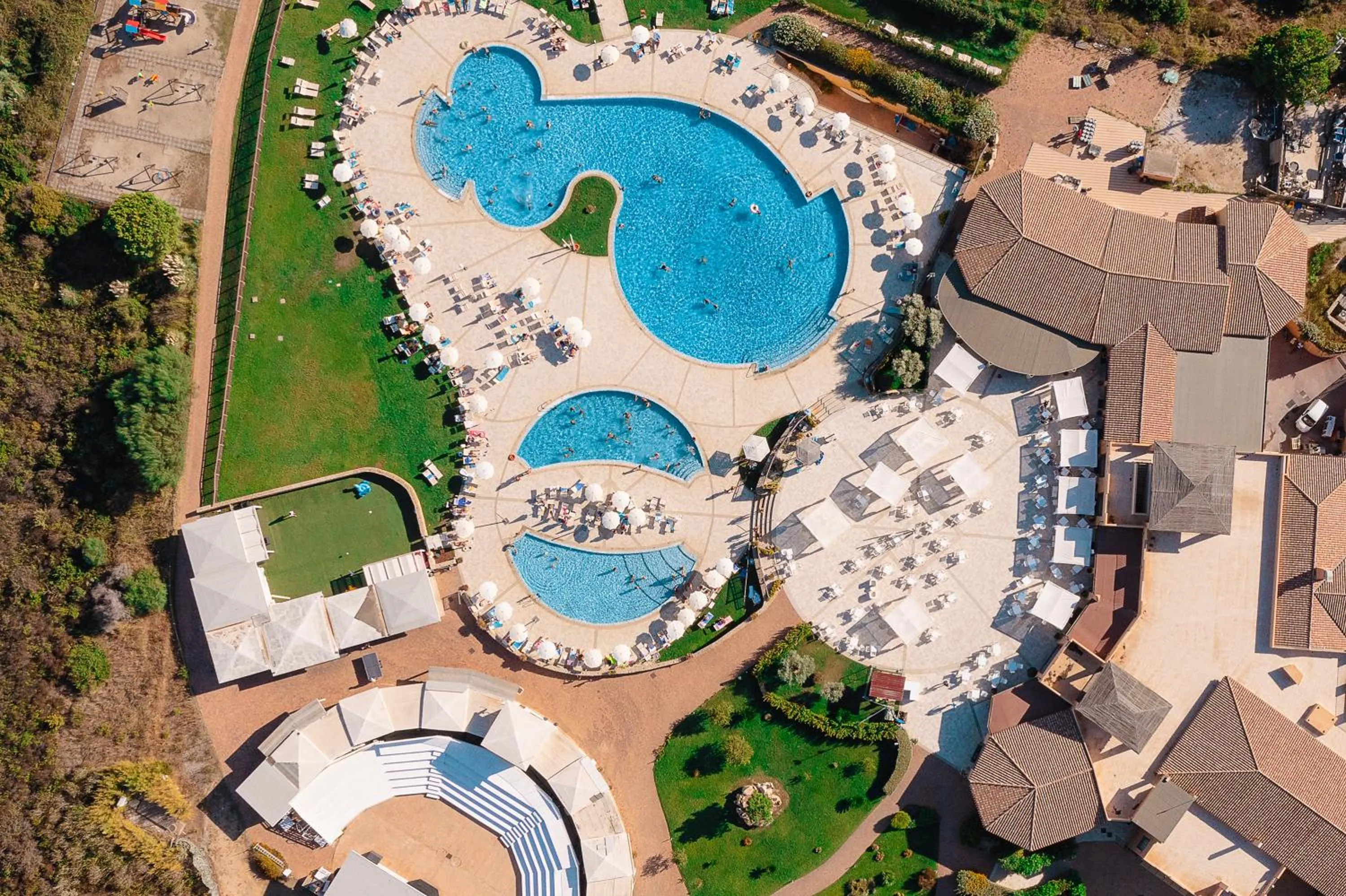 Bird's eye view in Janna e Sole Resort