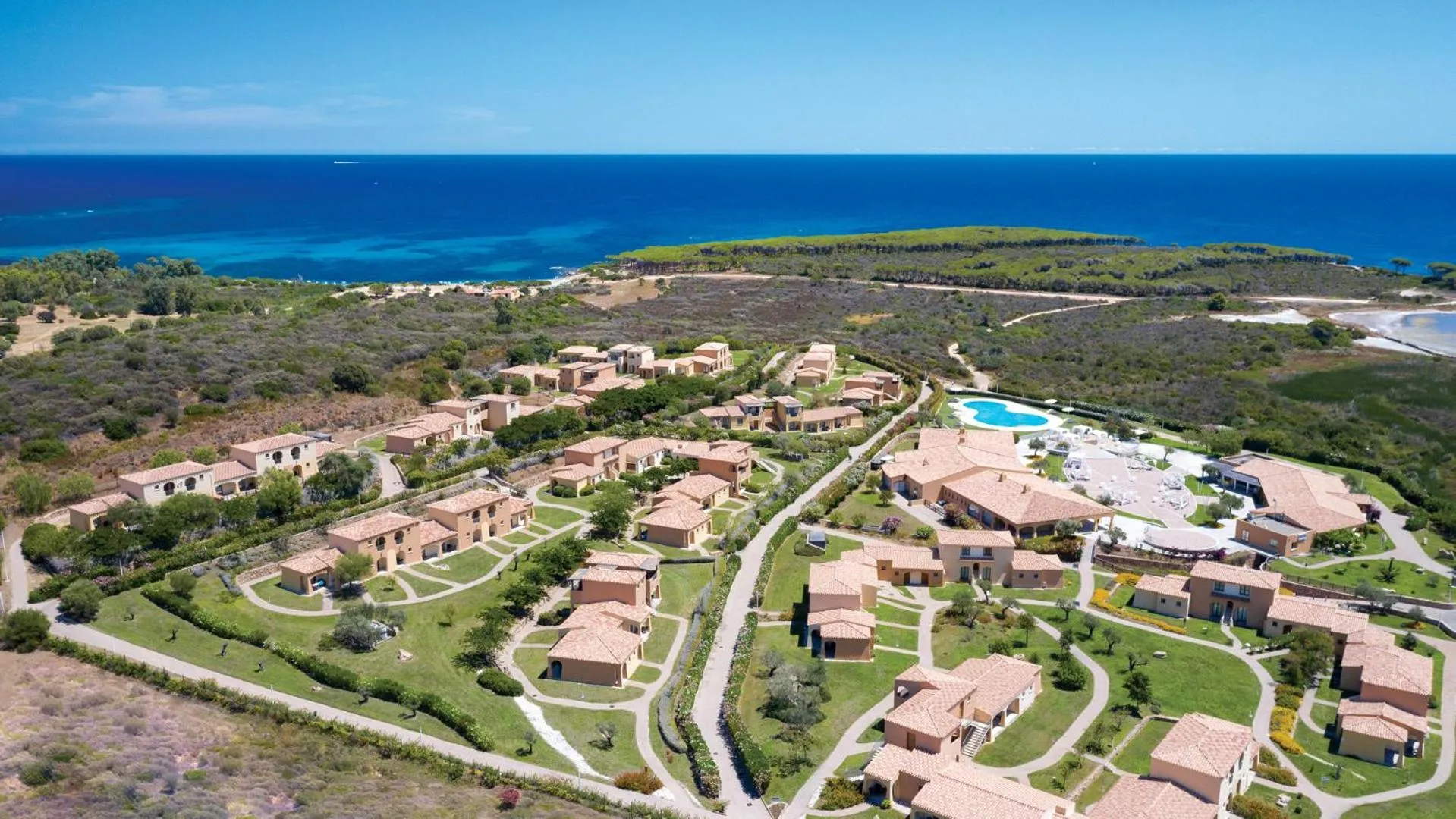 Bird's eye view in Janna e Sole Resort