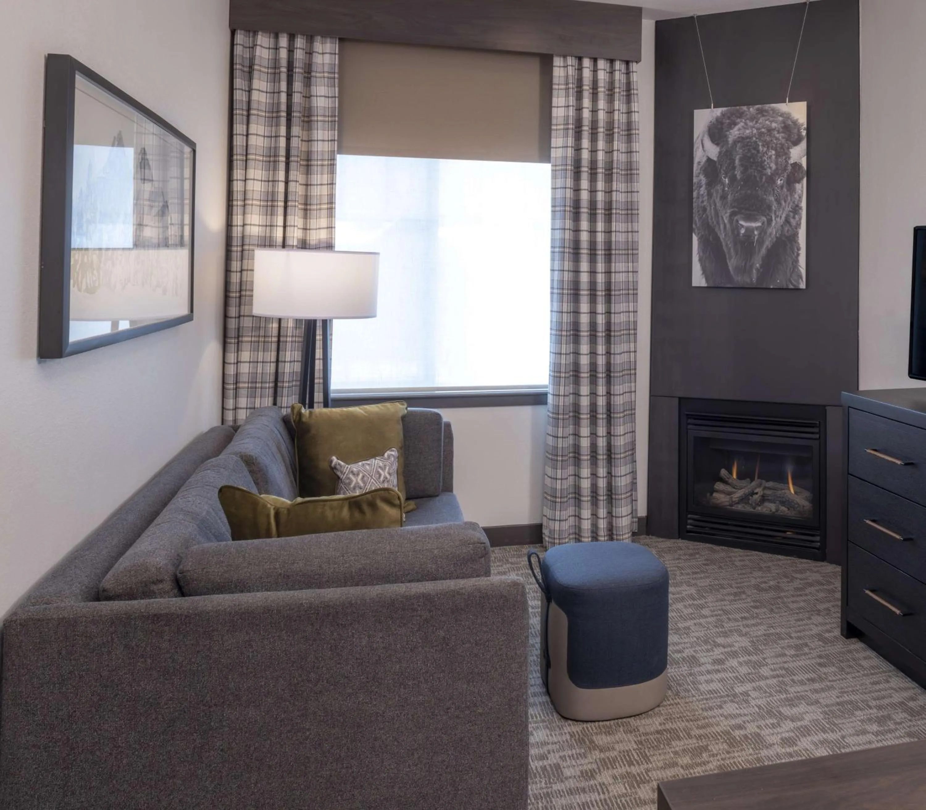 Living room in Homewood Suites by Hilton Jackson