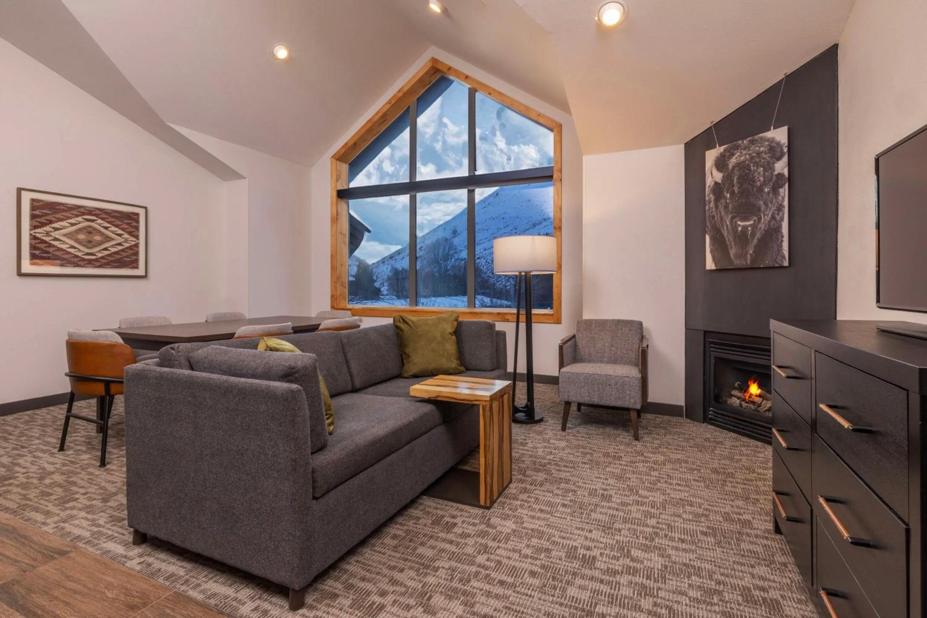 Living room in Homewood Suites by Hilton Jackson