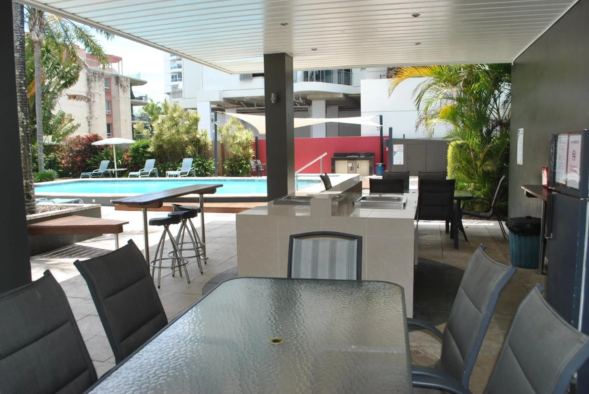 Patio in Maroochy Sands Holiday Apartments