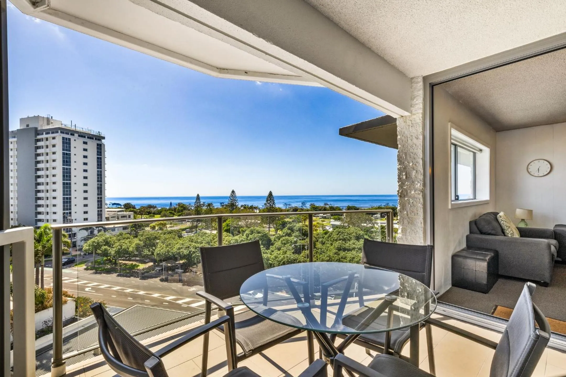 Balcony/Terrace in Maroochy Sands Holiday Apartments