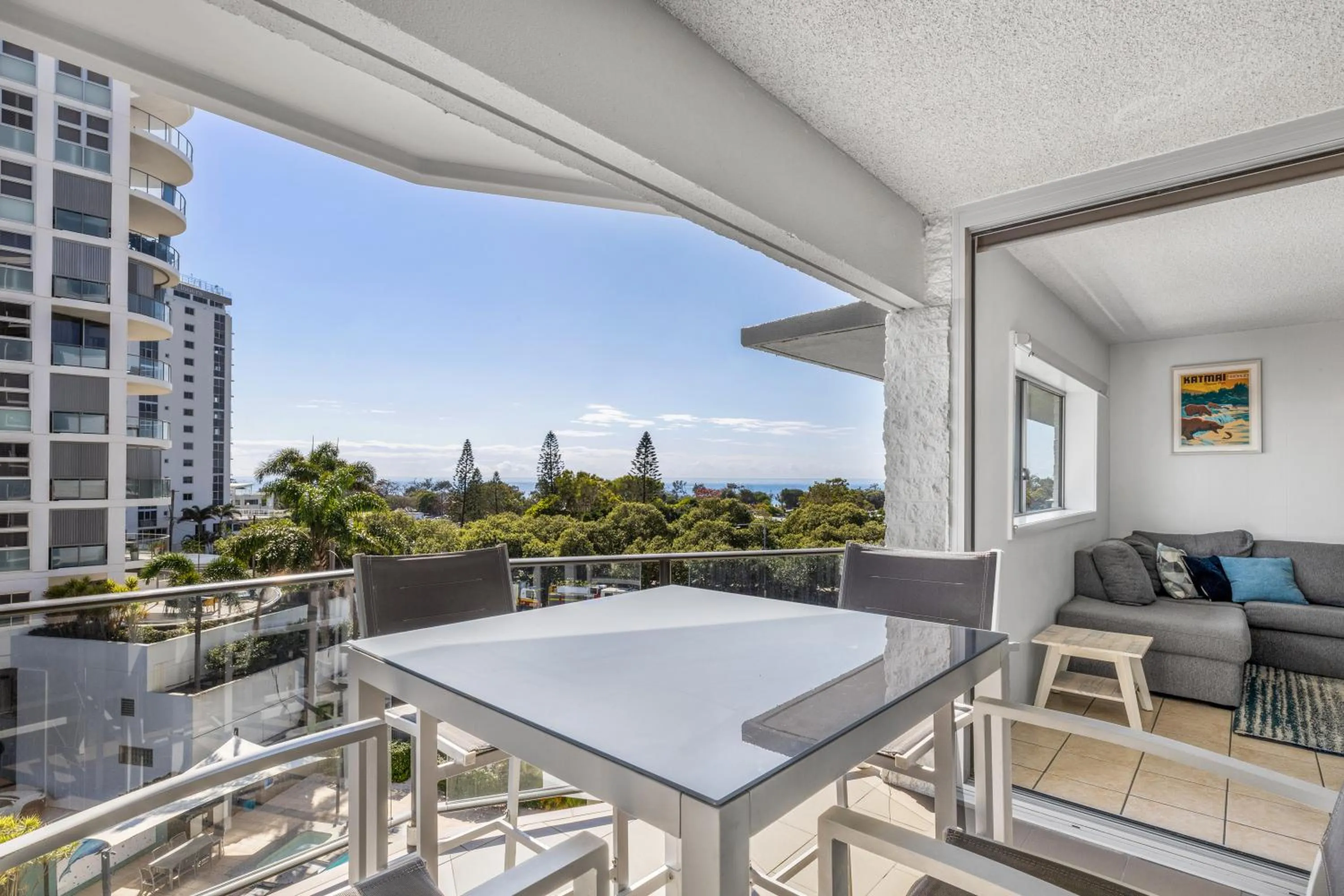 Balcony/Terrace in Maroochy Sands Holiday Apartments