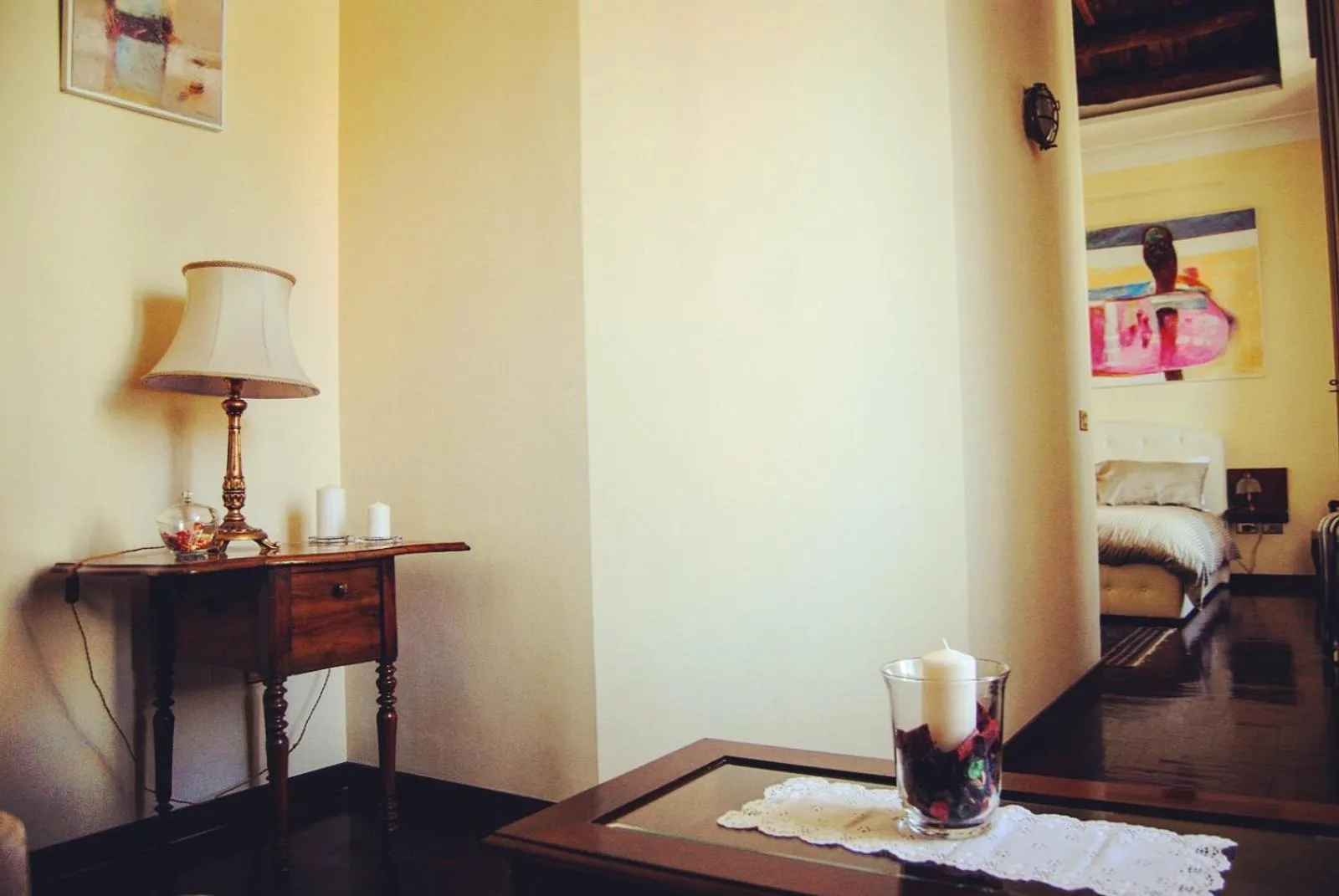 Living room in Calabritto Suite