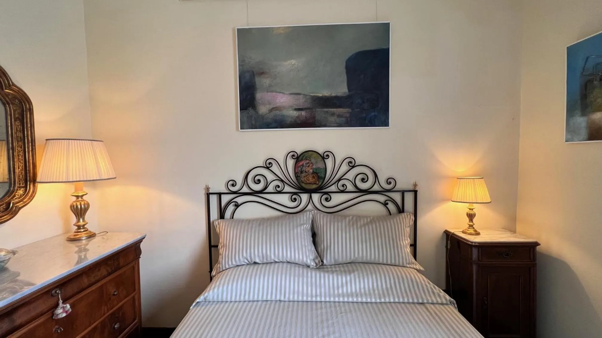 Bedroom, Bed in Calabritto Suite