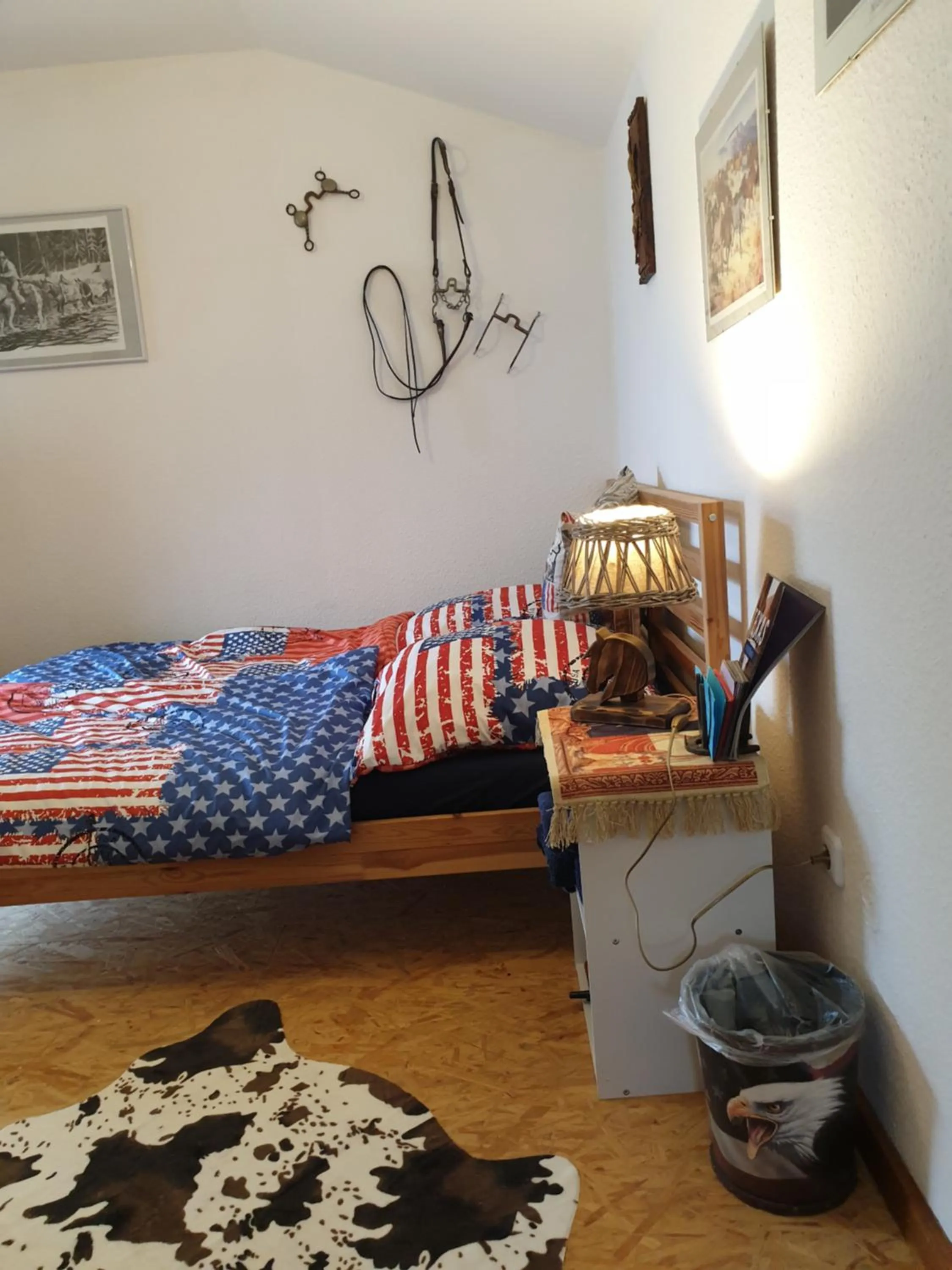 Bed in Chrom Ranch Reiterhof