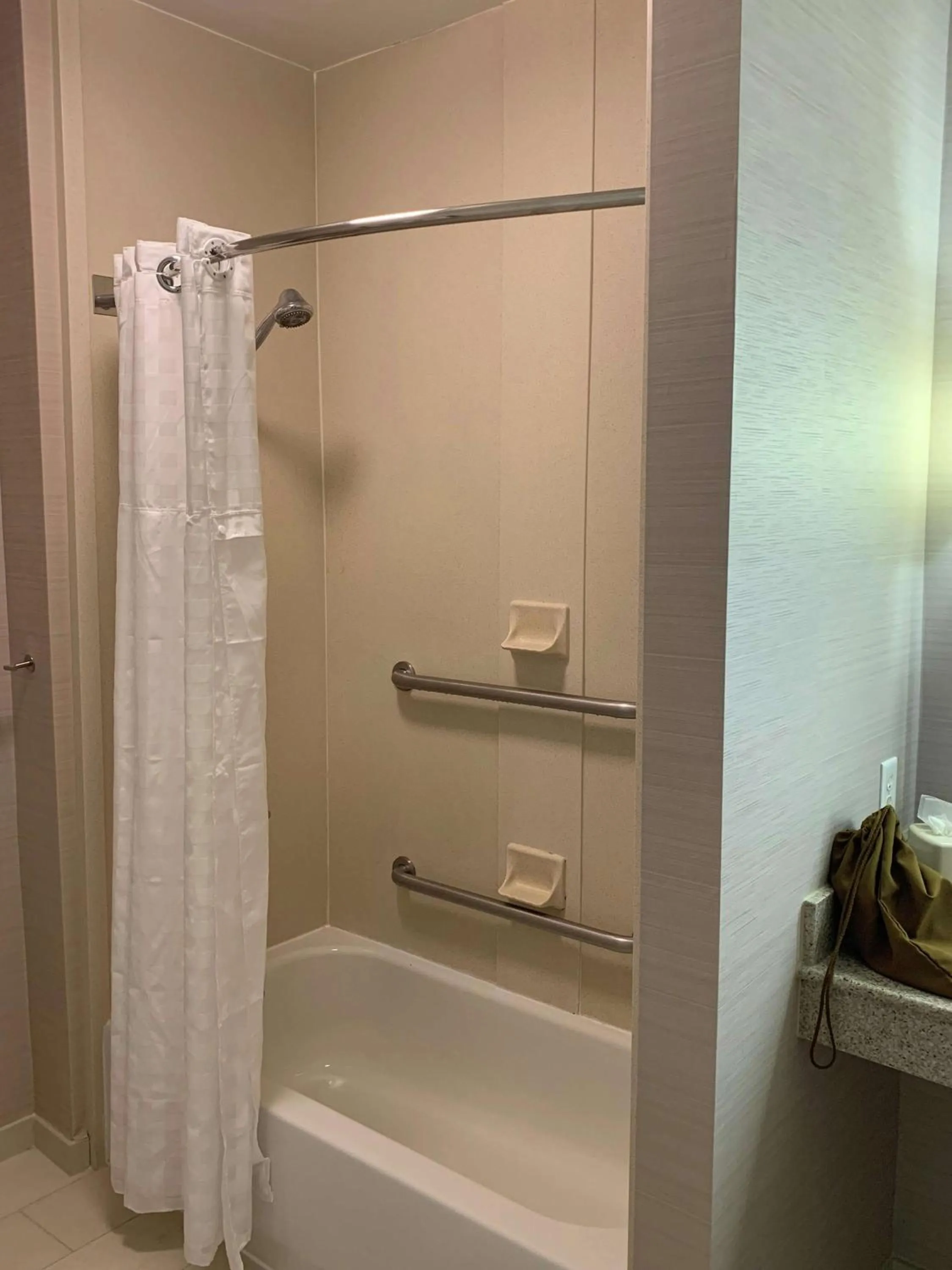 Bathroom in Homewood Suites by Hilton Mahwah