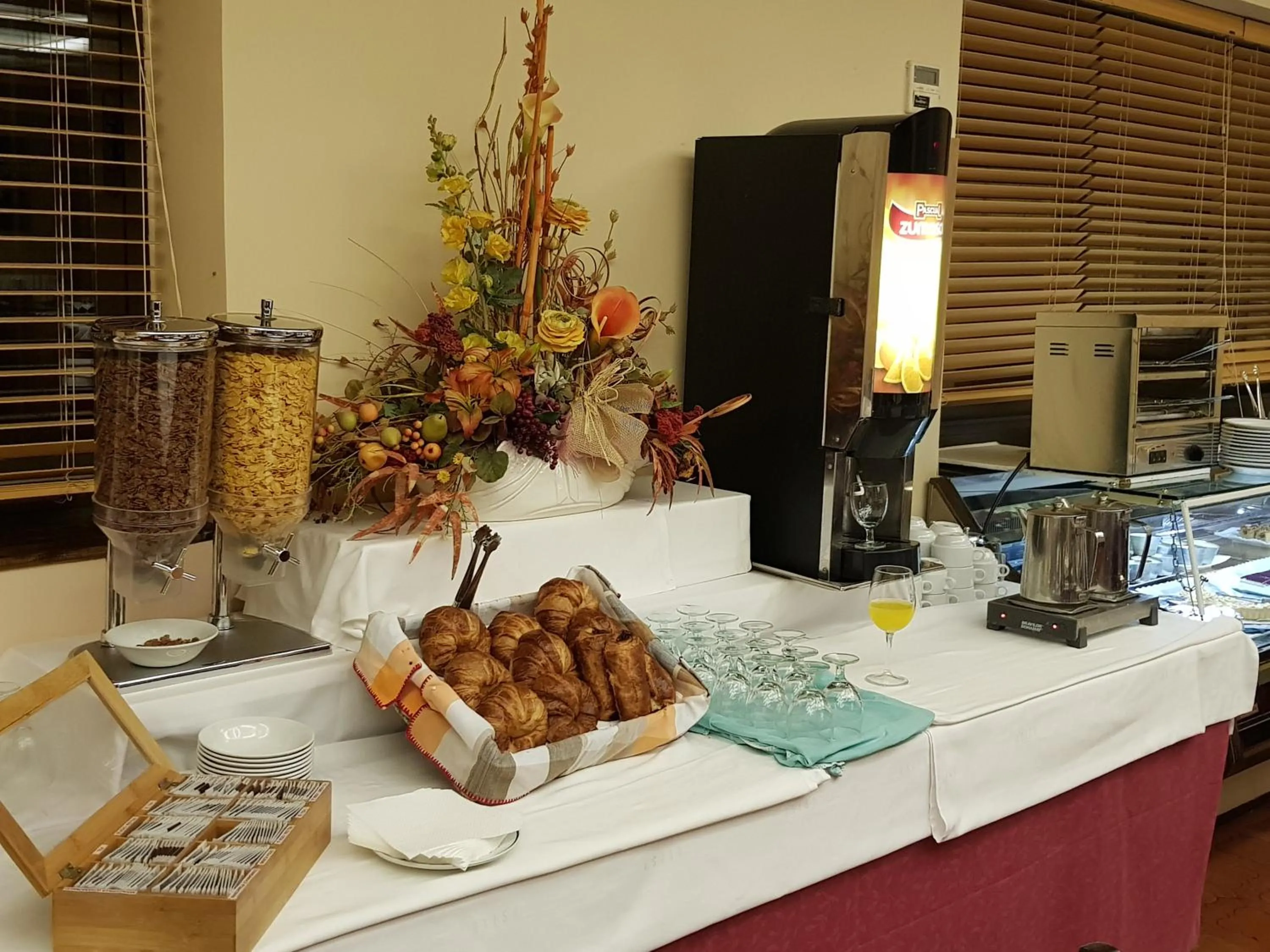 Food and drinks in Hotel Alisa