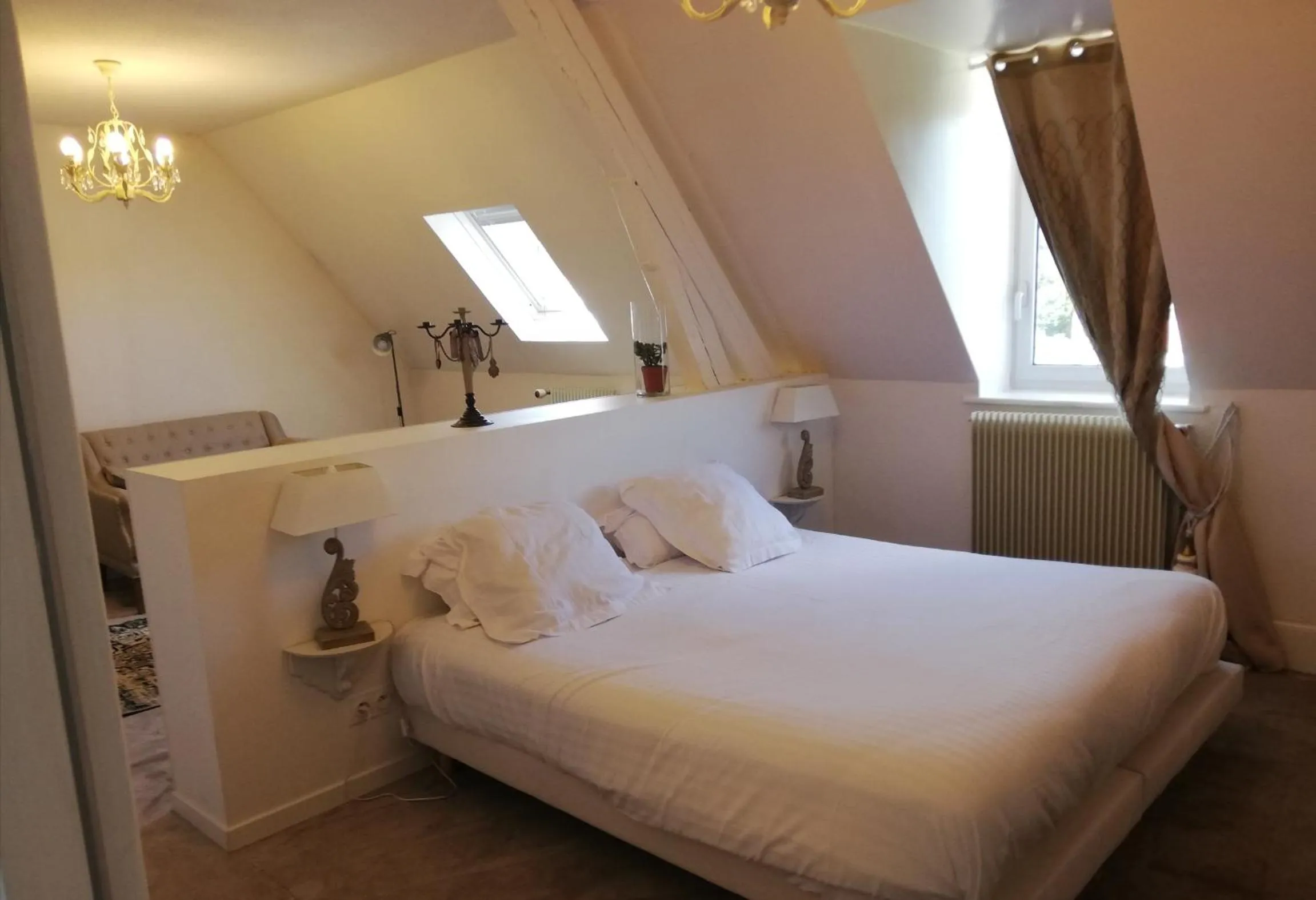 Bed in Château Les 4 Saisons