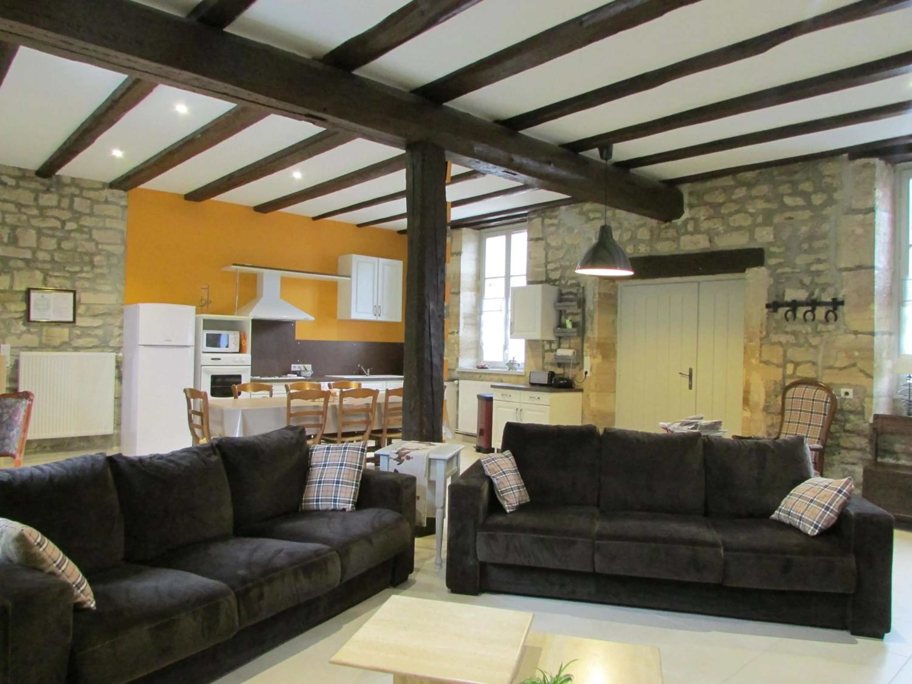 Living room in Gites de Jeand'Heurs