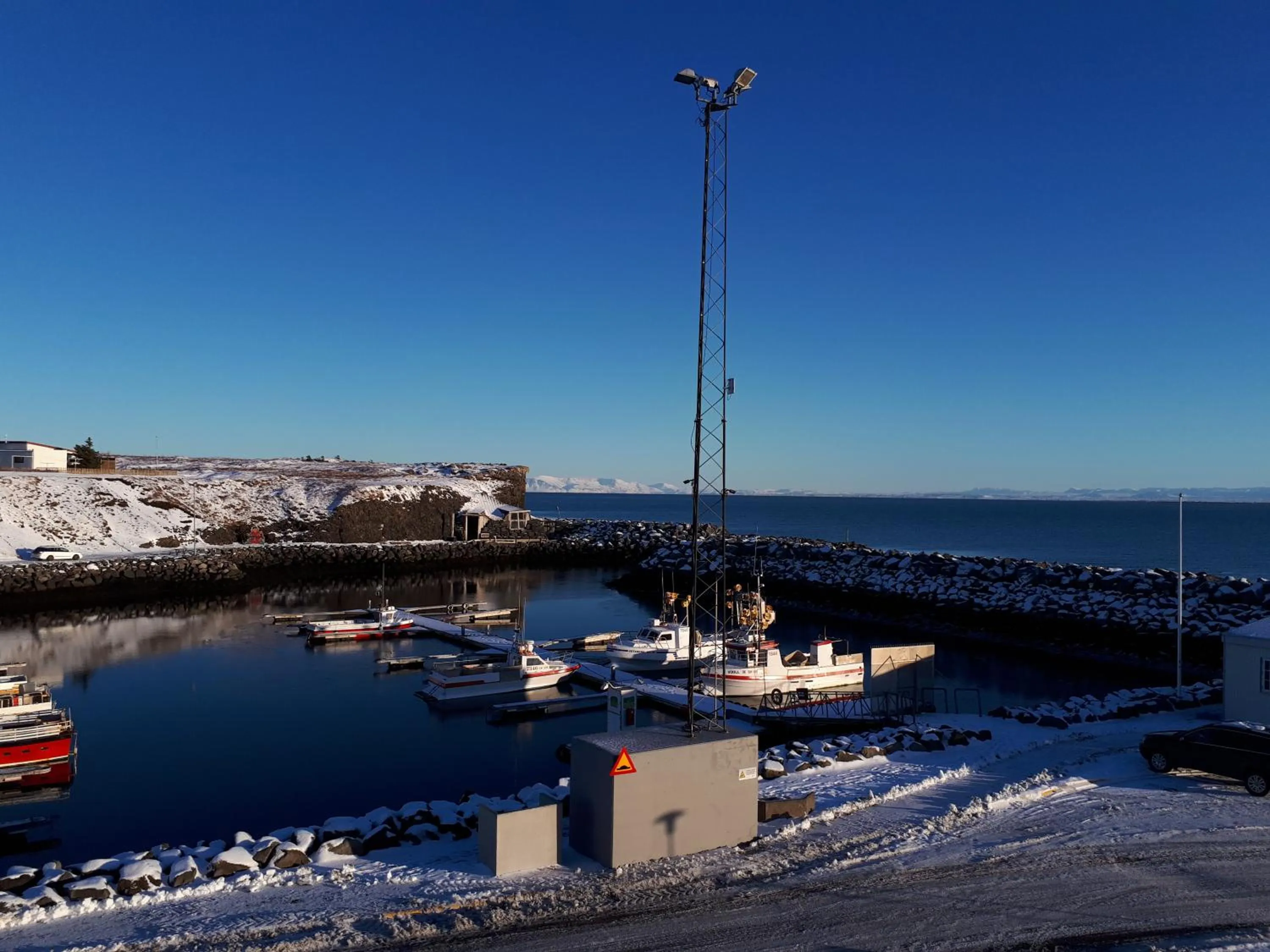 Sea view in Hotel Duus by Keflavik Airport