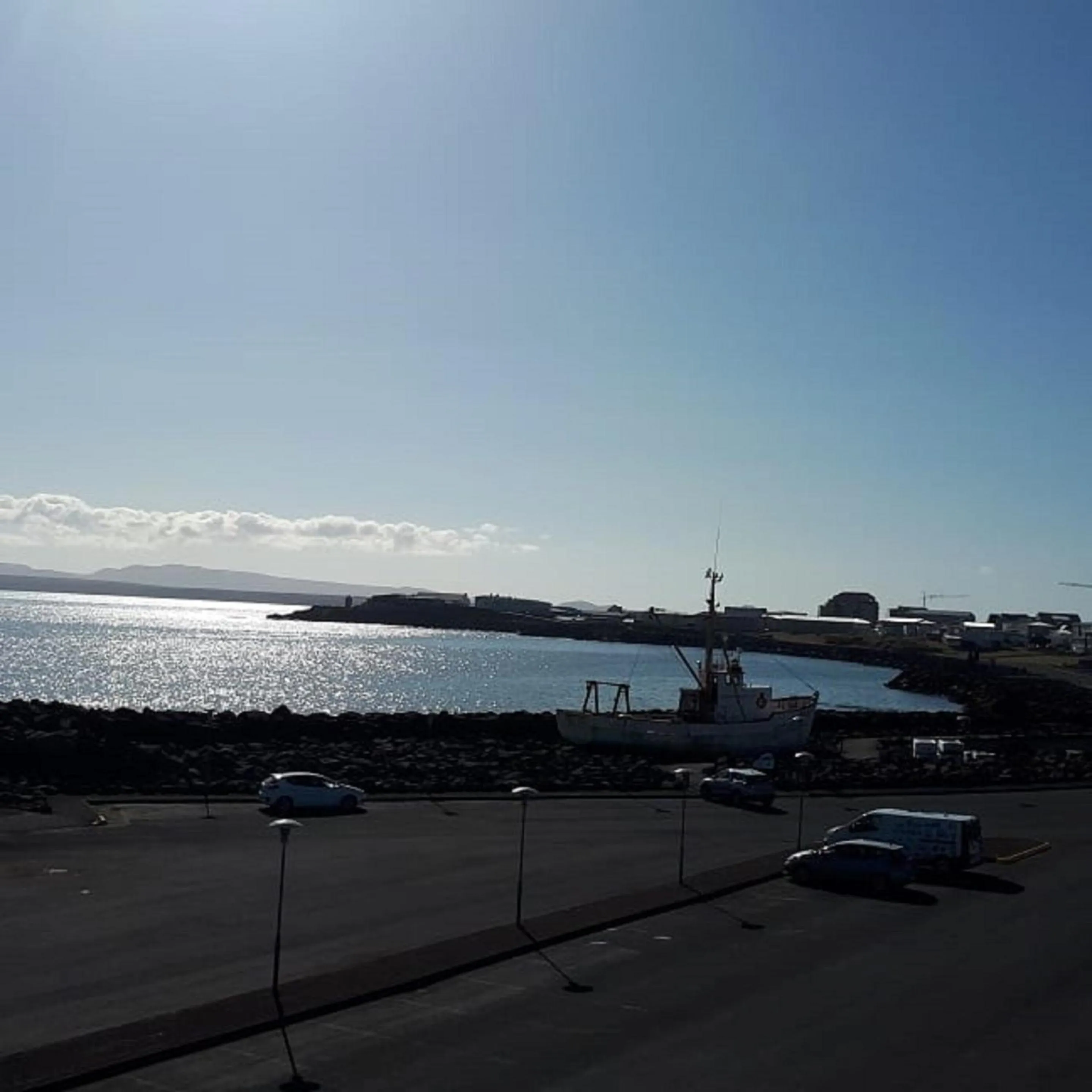 Sea view in Hotel Duus by Keflavik Airport