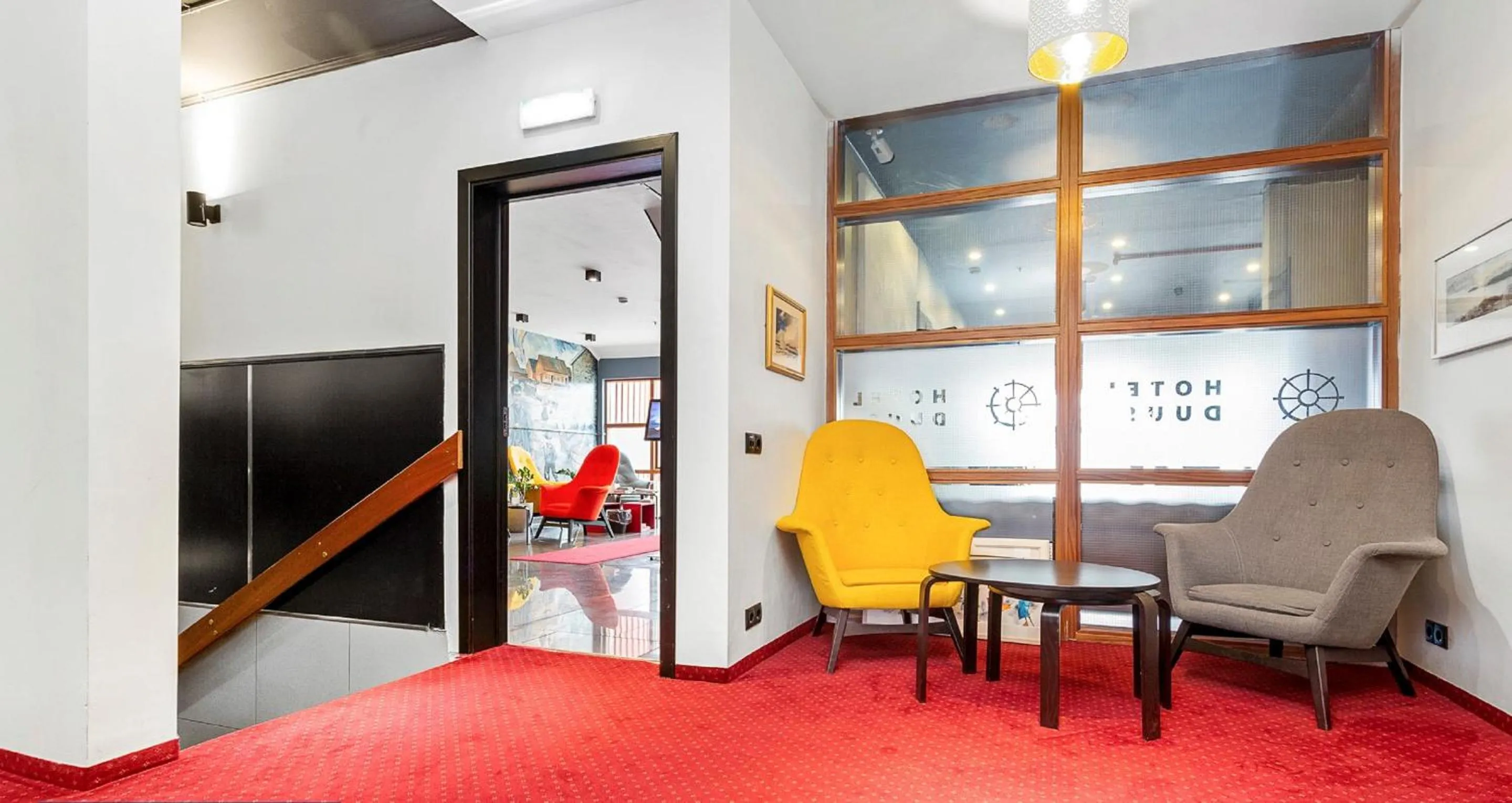 Lobby or reception in Hotel Duus by Keflavik Airport