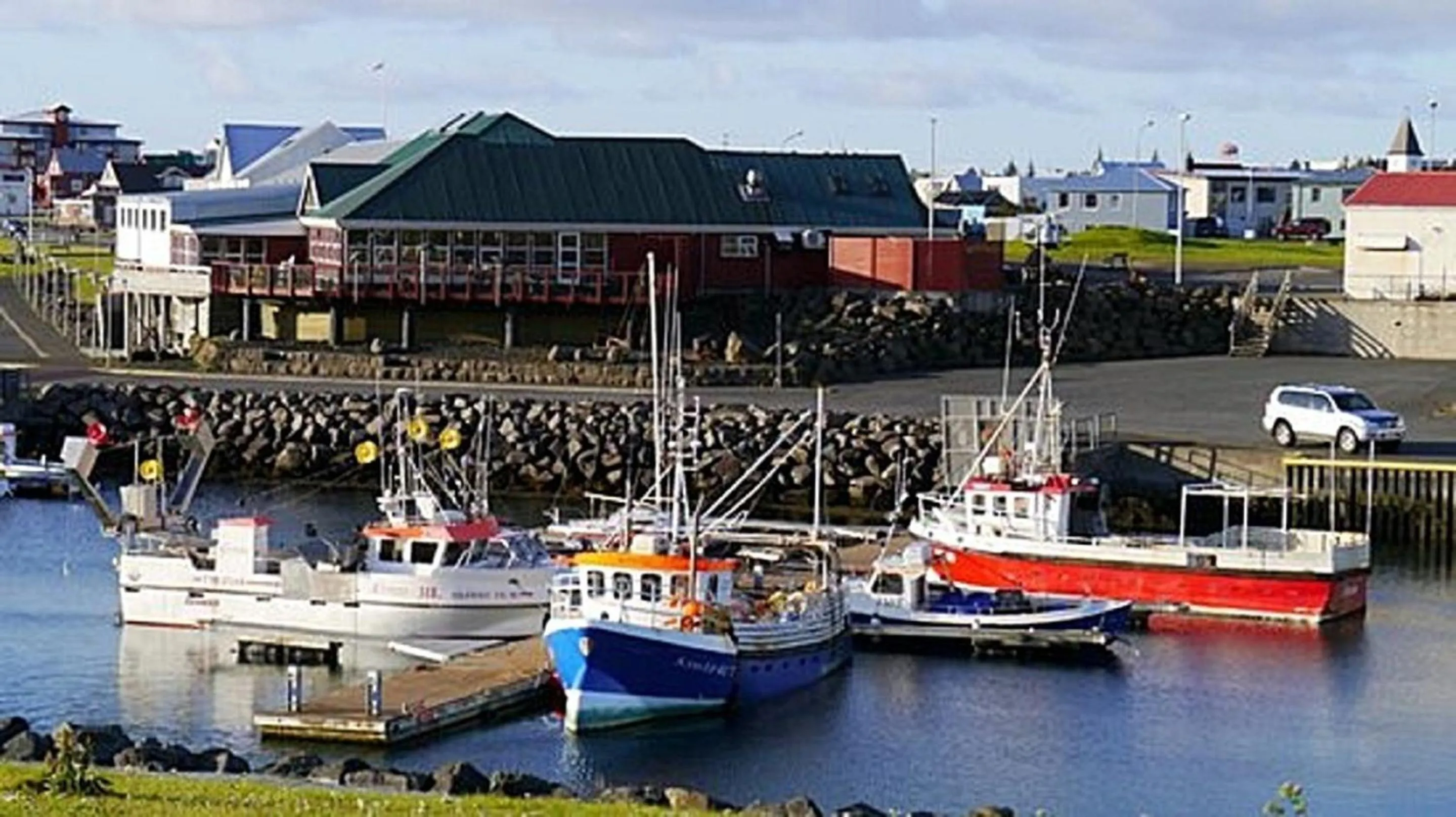 Sea view in Hotel Duus by Keflavik Airport