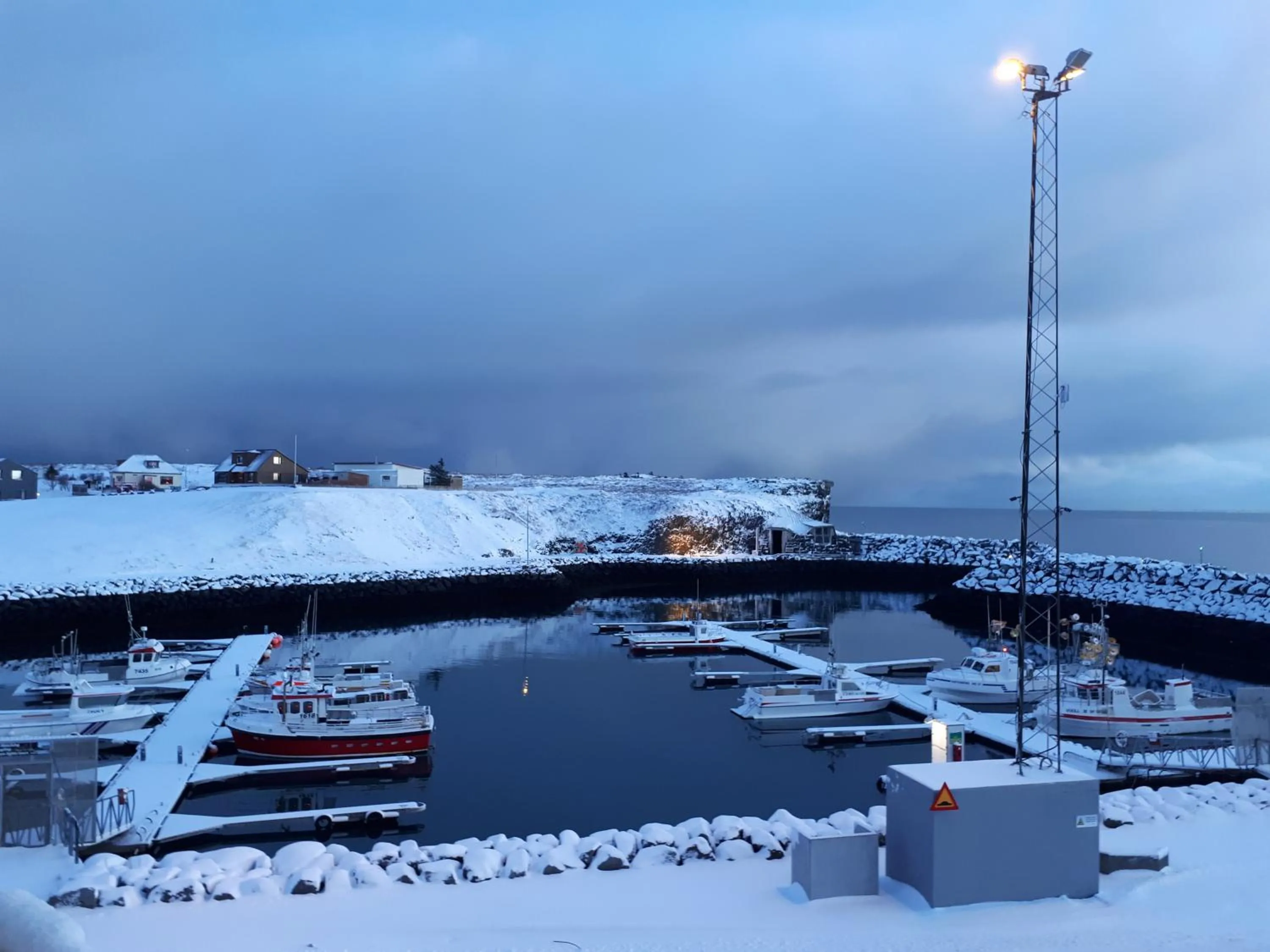 Sea view in Hotel Duus by Keflavik Airport