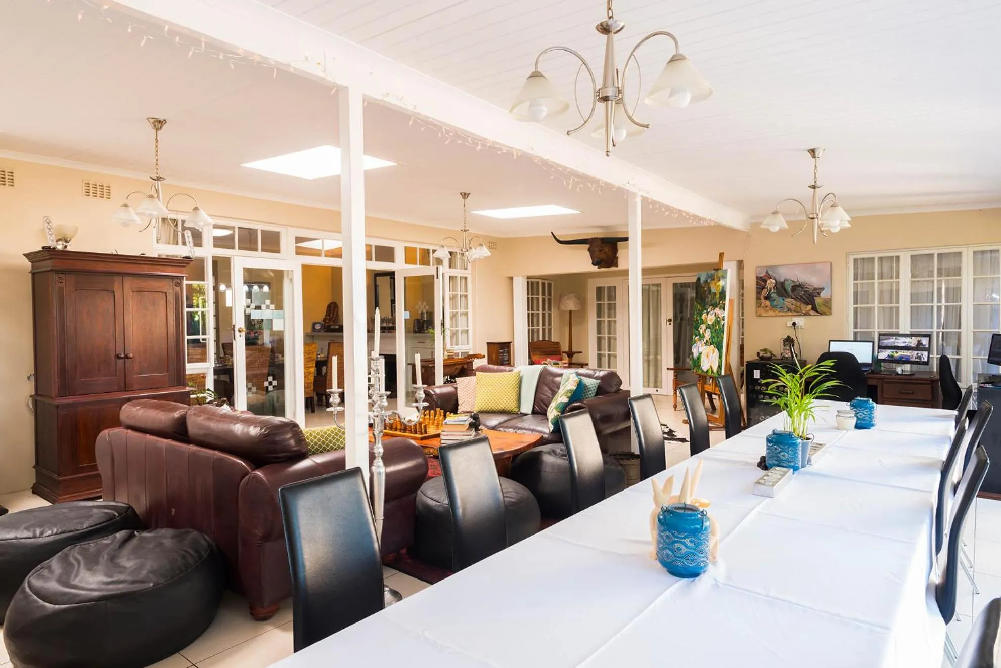 Seating area in Westville Bed and Breakfast