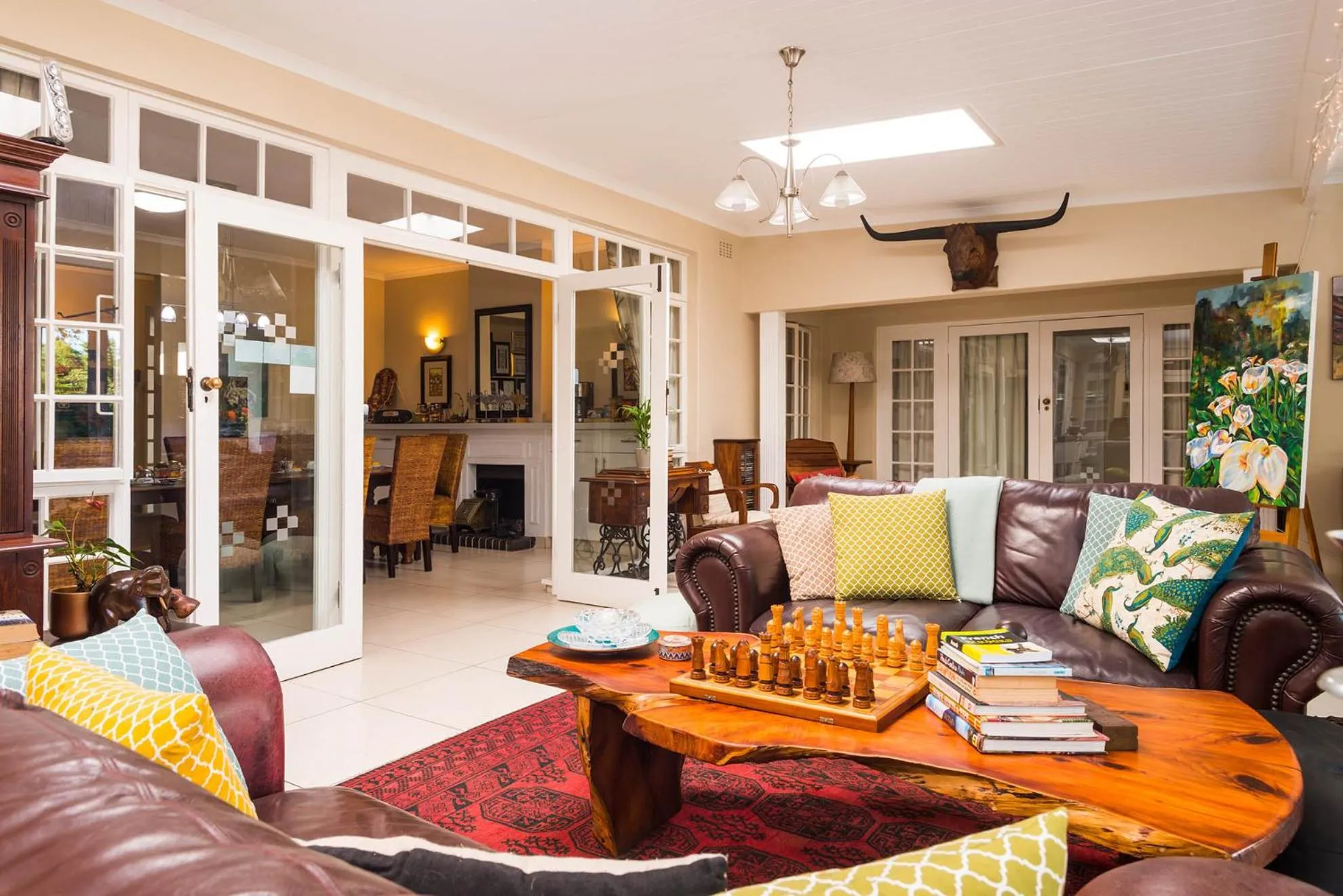 Living room in Westville Bed and Breakfast