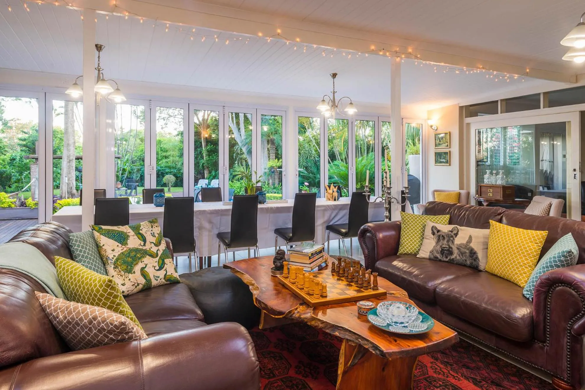 Living room in Westville Bed and Breakfast