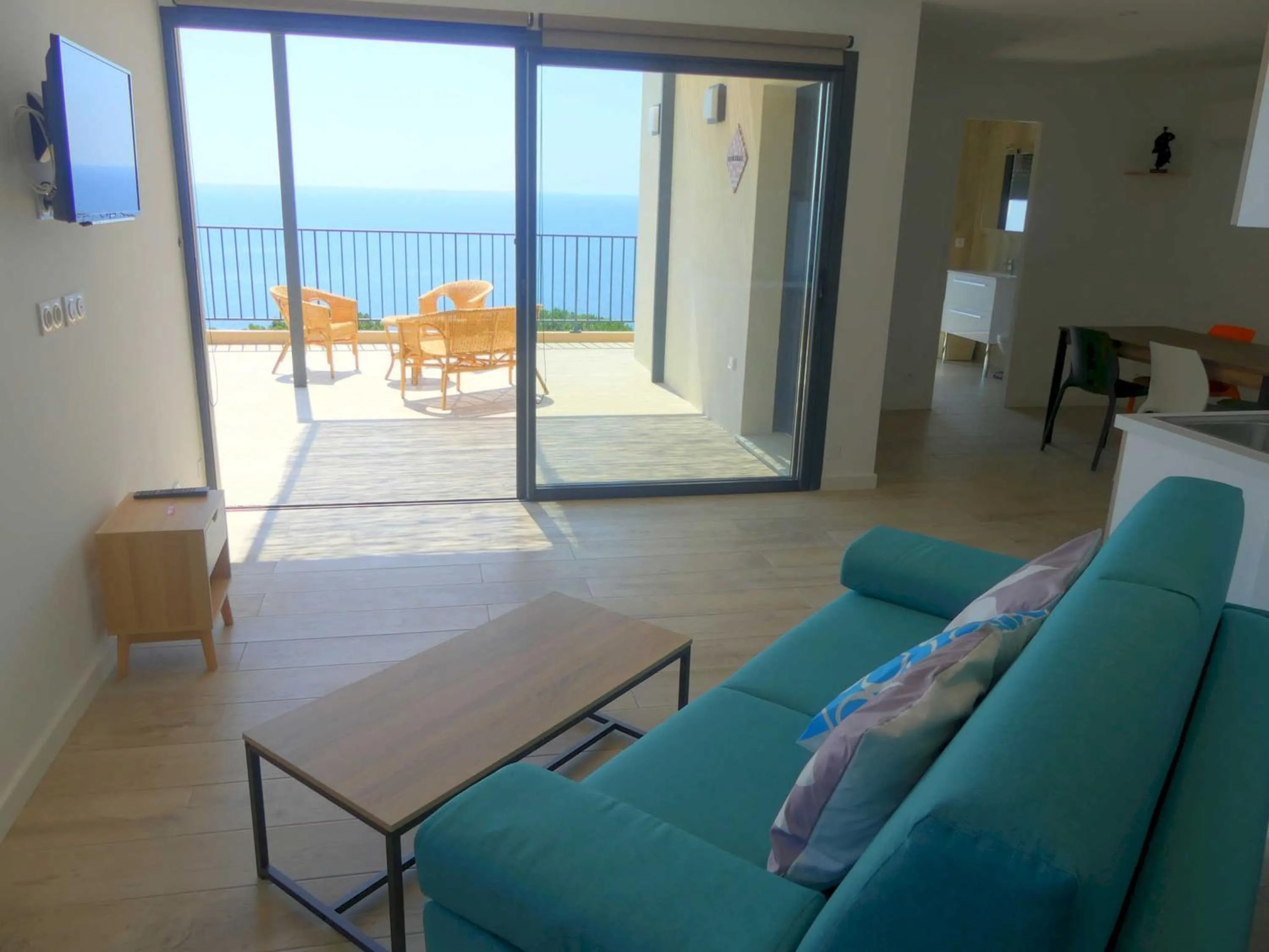 Balcony/Terrace in Les Terrasses d'Erbalunga