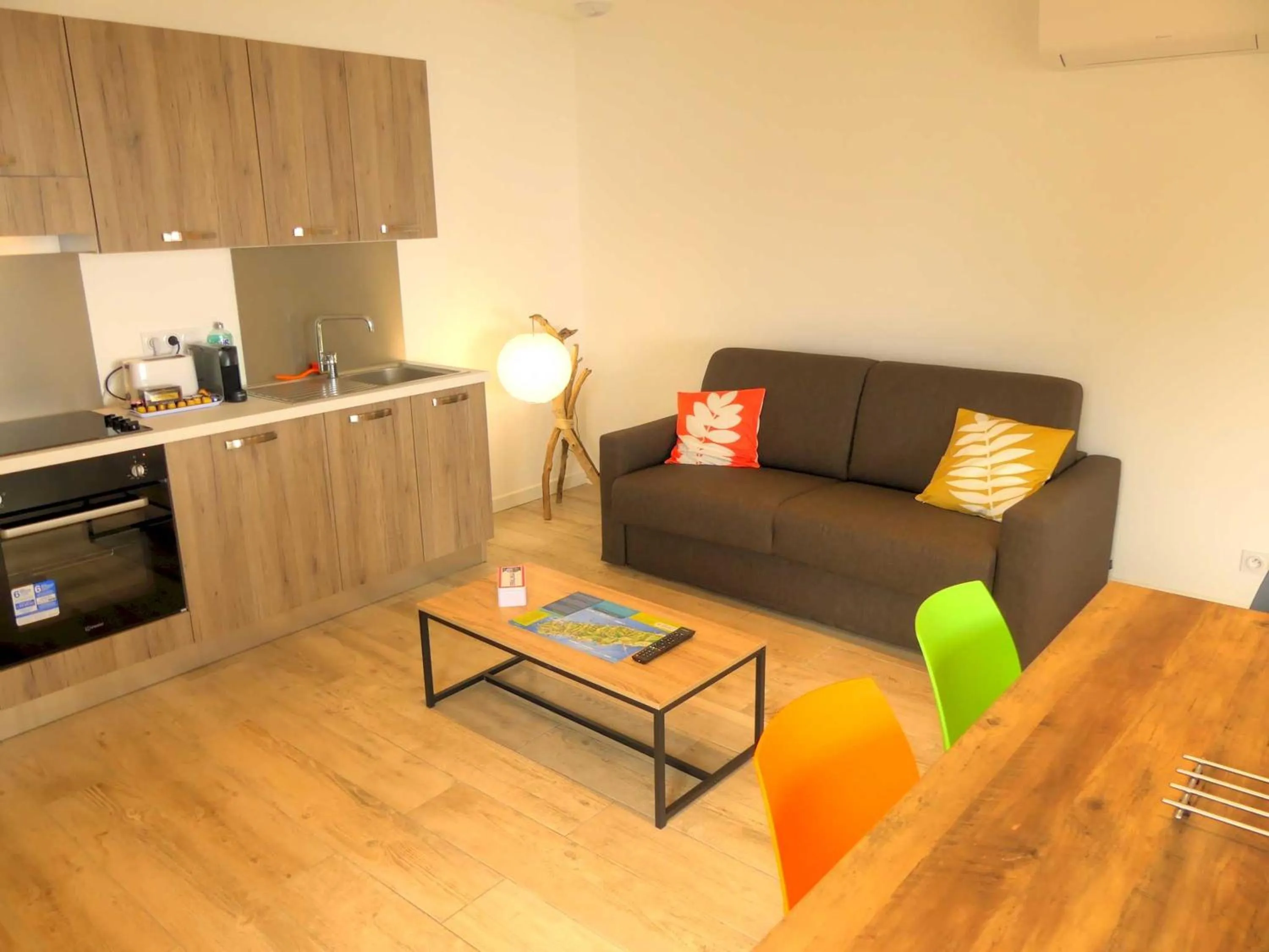 Living room in Les Terrasses d'Erbalunga