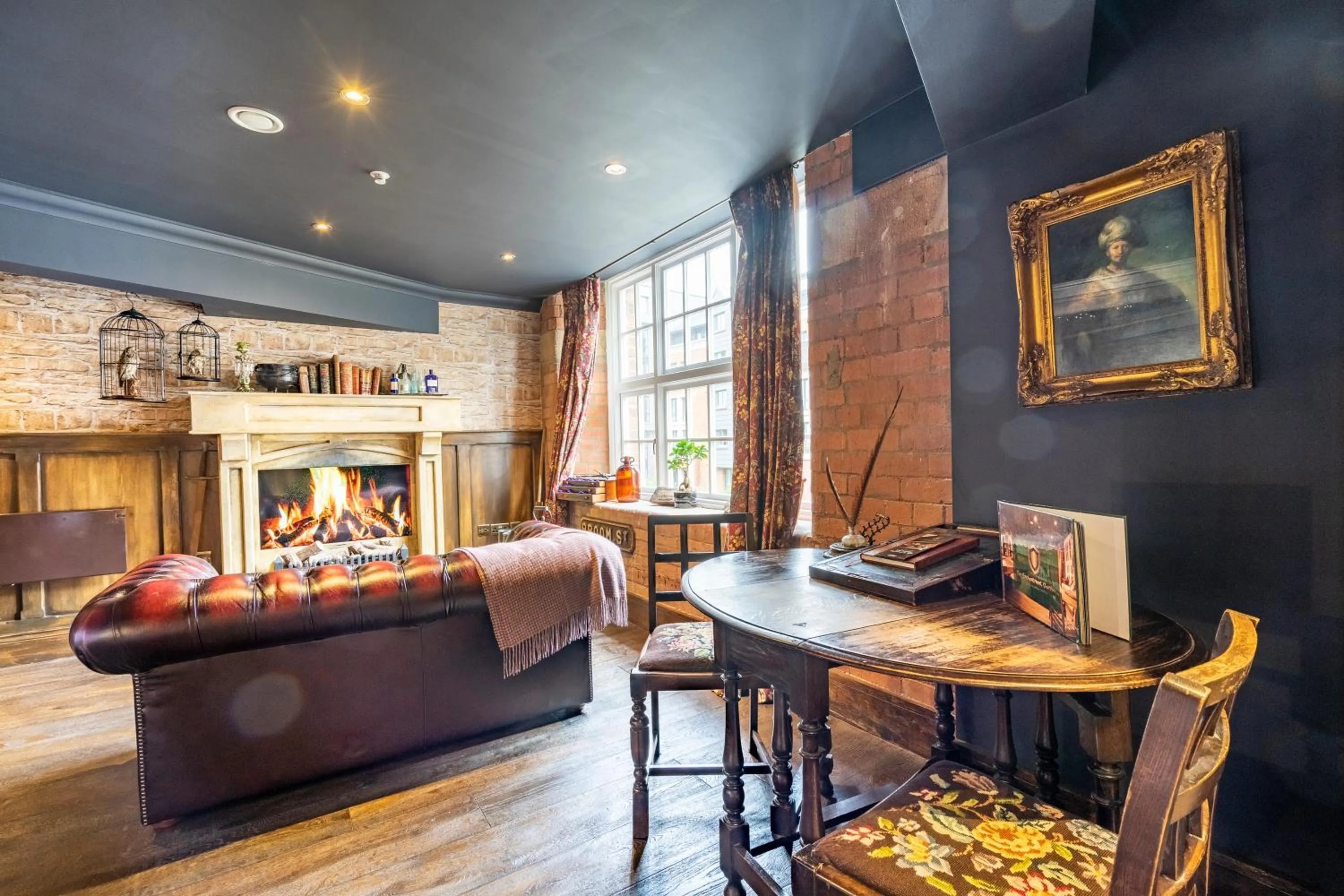 Dining area in The Enchantment Chamber