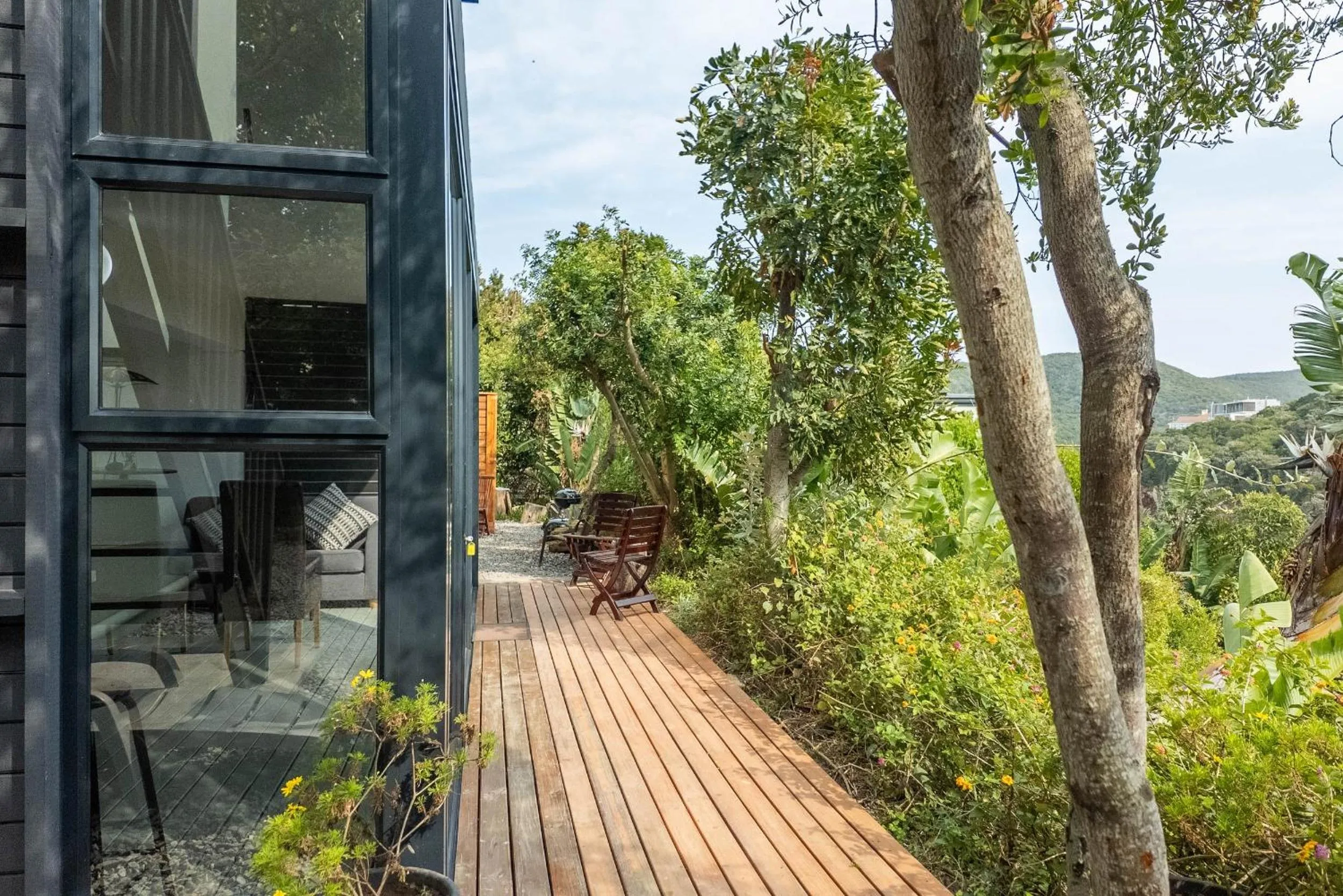 Patio in Glenview Heads Apartments