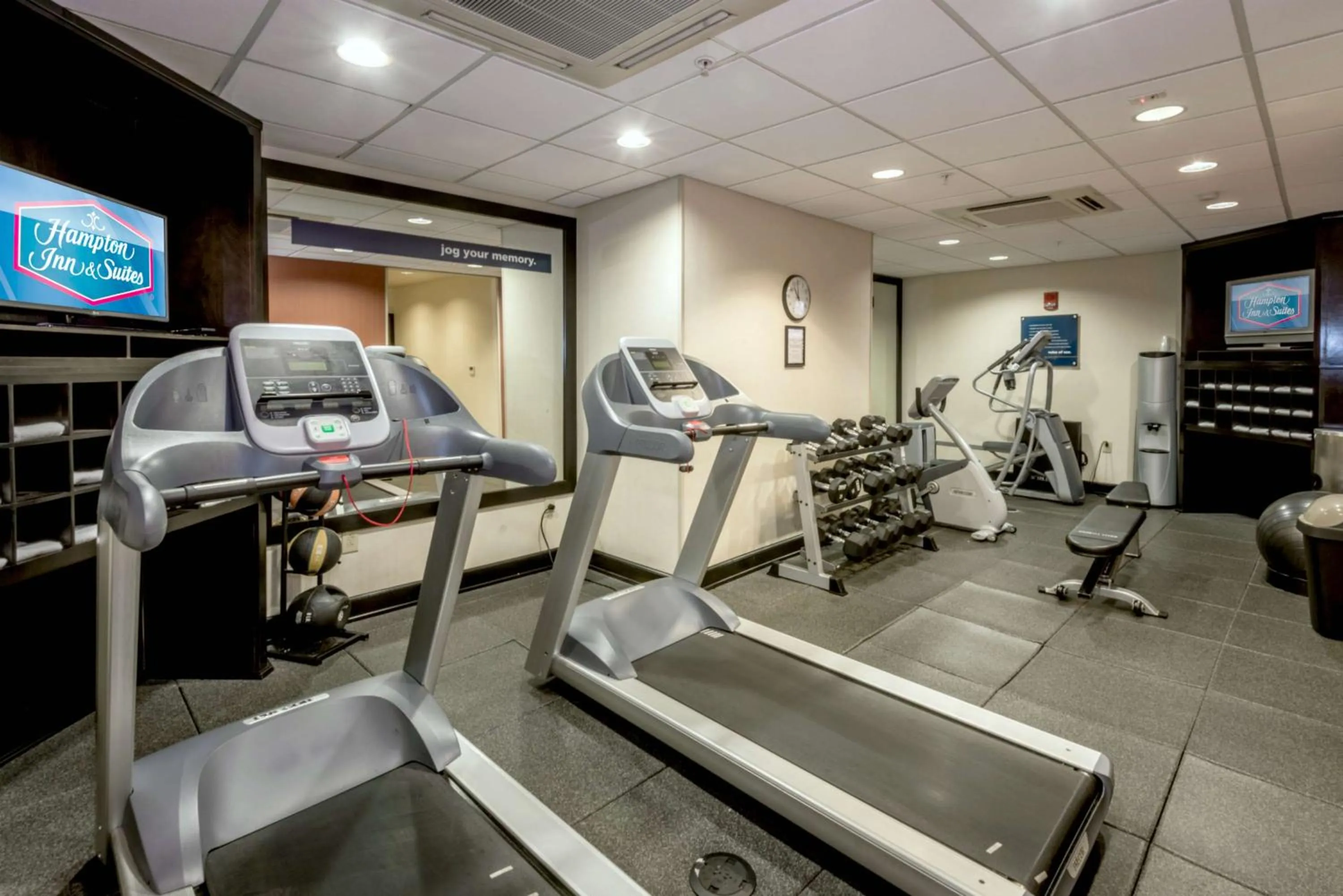 Fitness centre/facilities in Hampton Inn & Suites Montgomery-Downtown